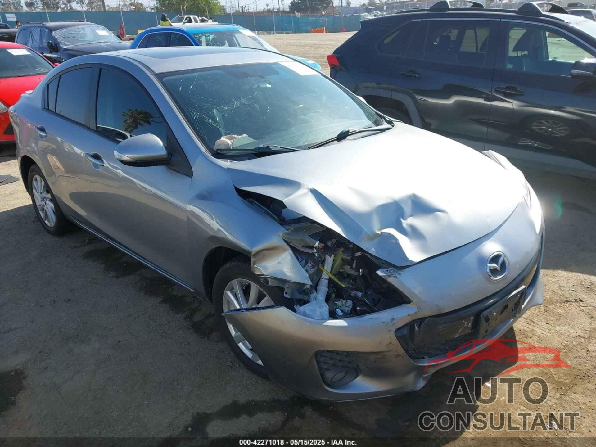 MAZDA MAZDA3 2013 - JM1BL1WP0D1736124