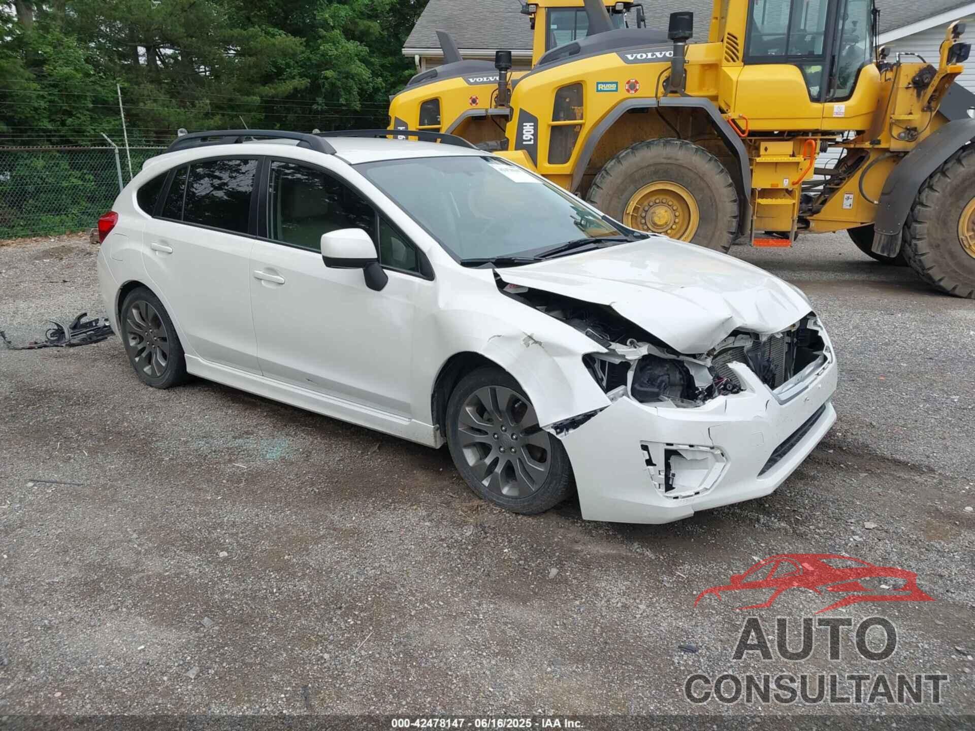 SUBARU IMPREZA 2013 - JF1GPAR69D2893017