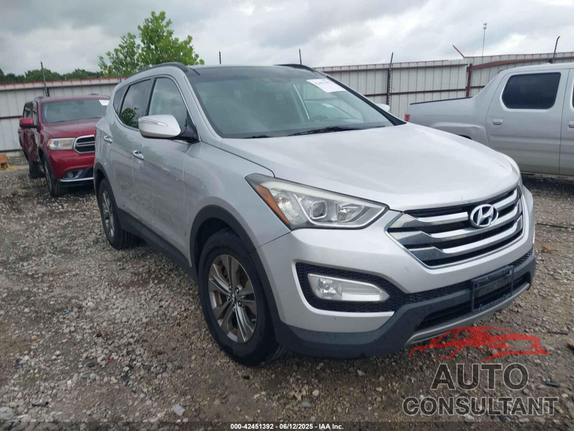 HYUNDAI SANTA FE SPORT 2014 - 5XYZUDLB8EG130299