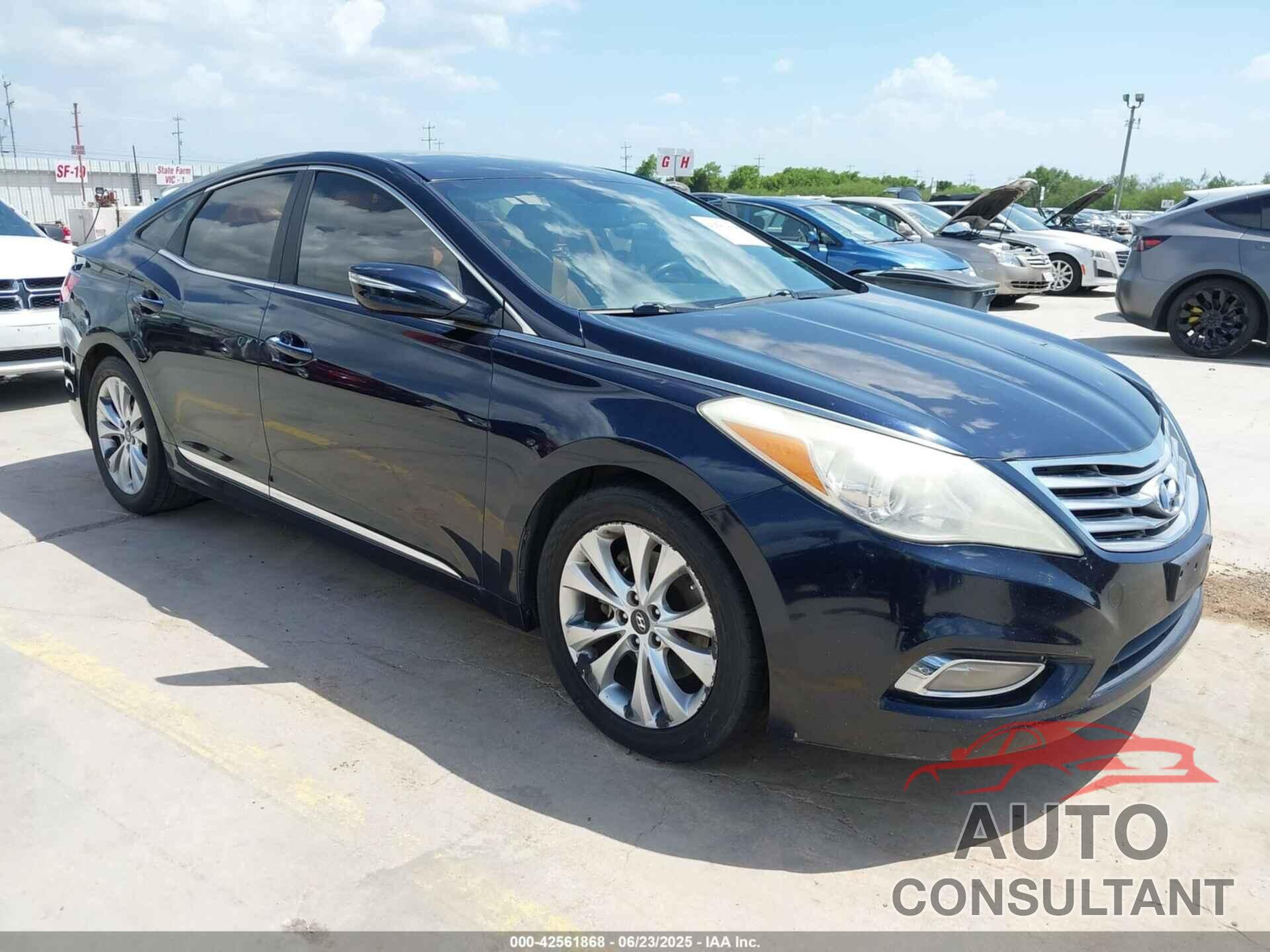 HYUNDAI AZERA 2013 - KMHFG4JG5DA253948