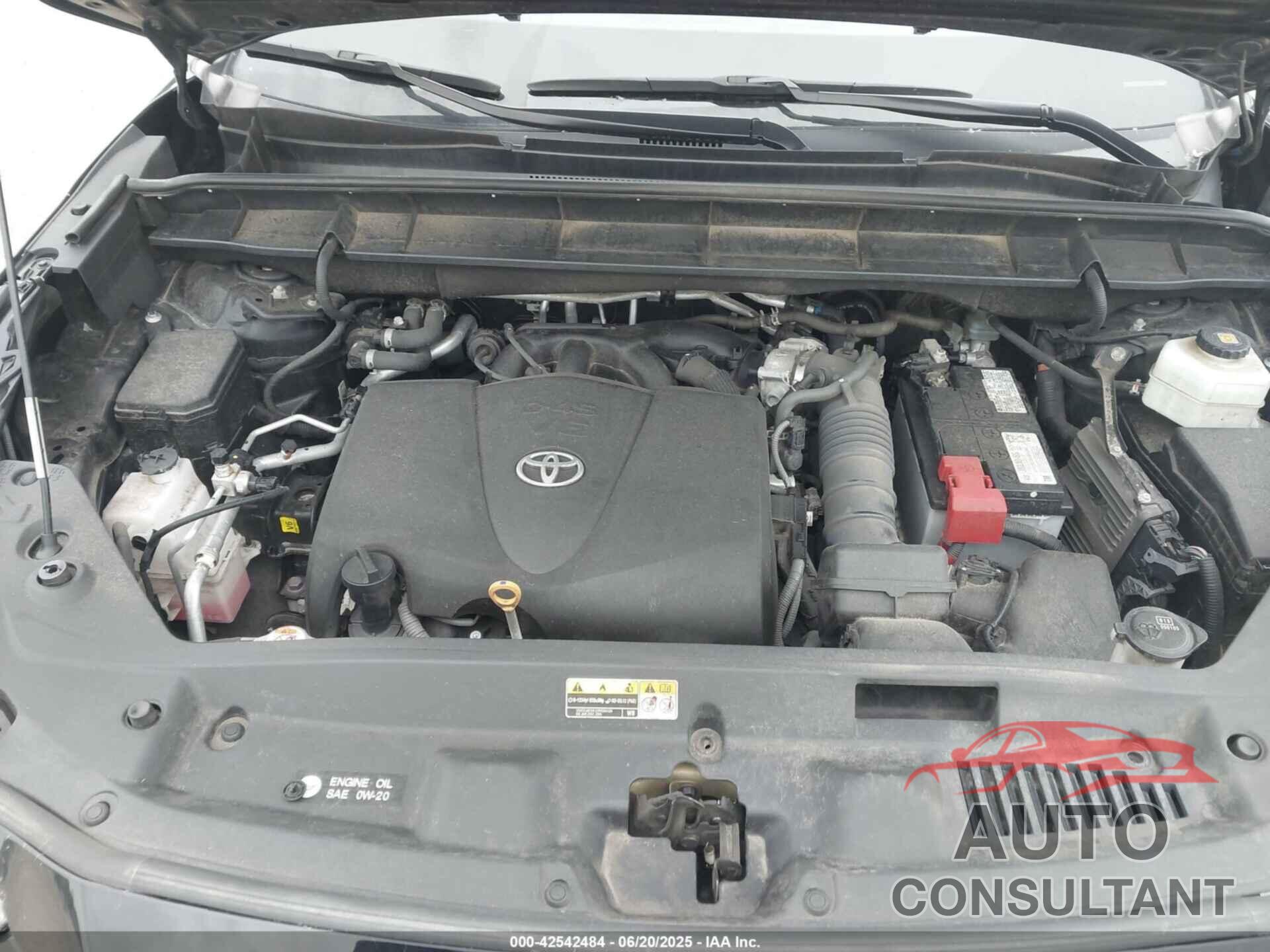 TOYOTA HIGHLANDER 2020 - 5TDBZRBH1LS507559