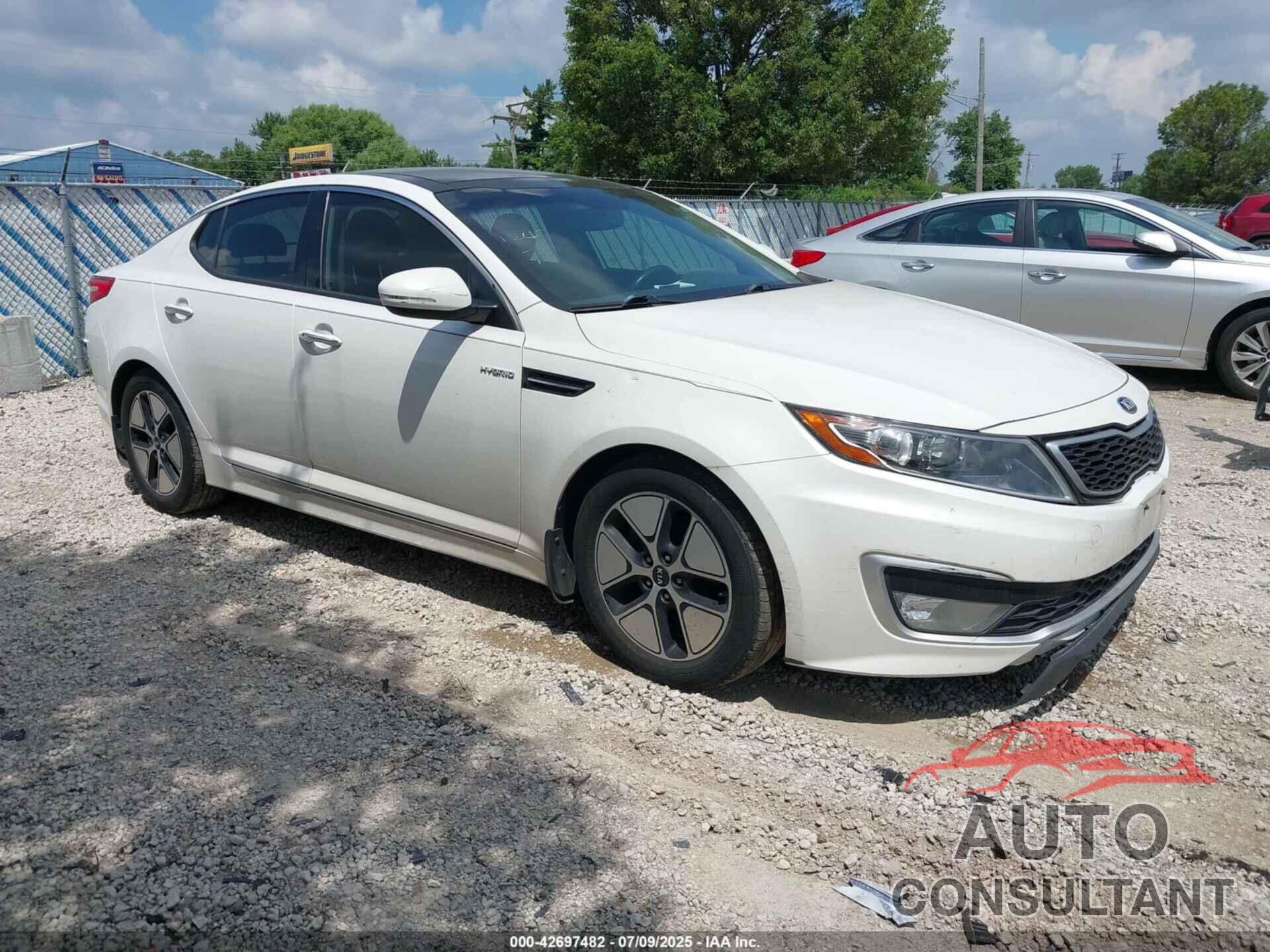 KIA OPTIMA HYBRID 2013 - KNAGM4AD7D5048063