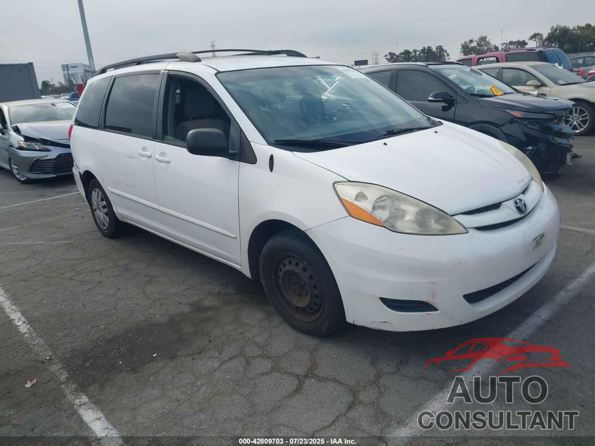 TOYOTA SIENNA 2009 - 5TDZK23CX9S255753