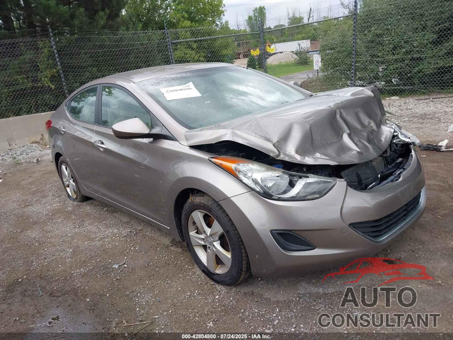 HYUNDAI ELANTRA 2011 - 5NPDH4AE2BH042140