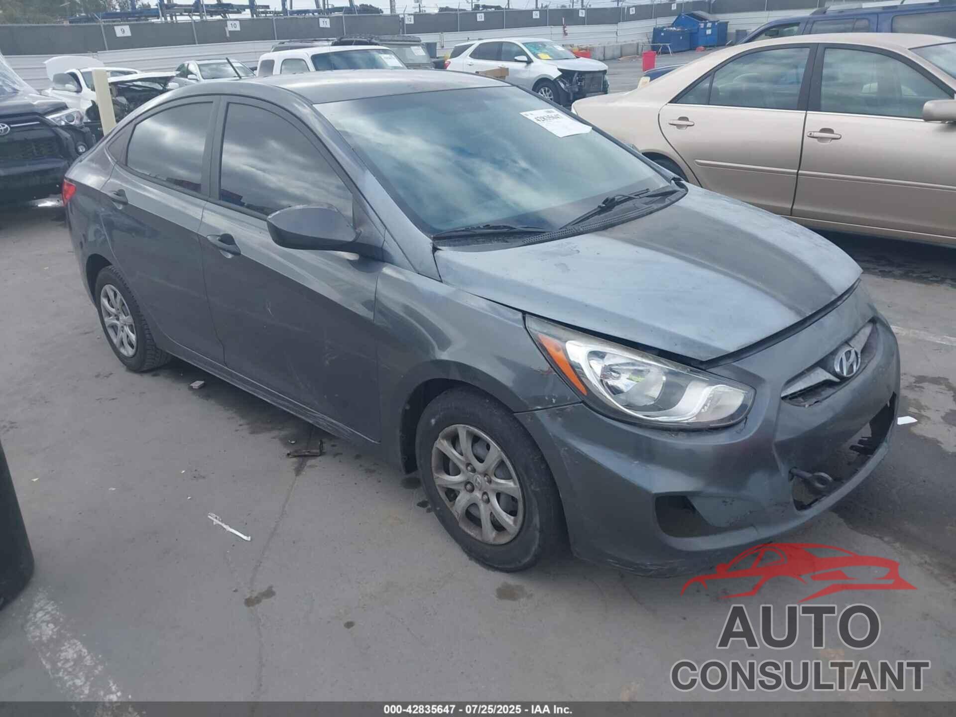 HYUNDAI ACCENT 2012 - KMHCT4AE6CU037584