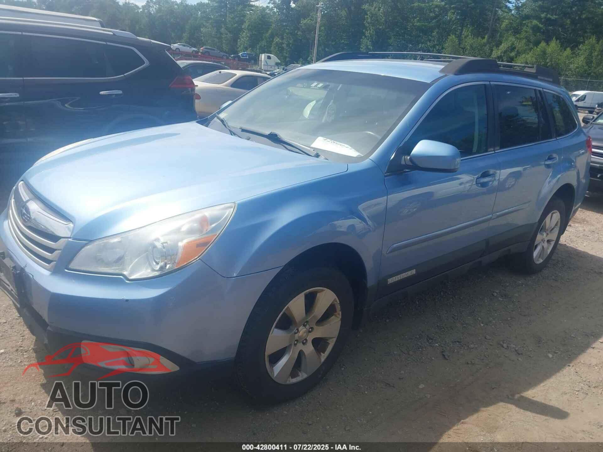 SUBARU OUTBACK 2012 - 4S4BRBCC9C3200714