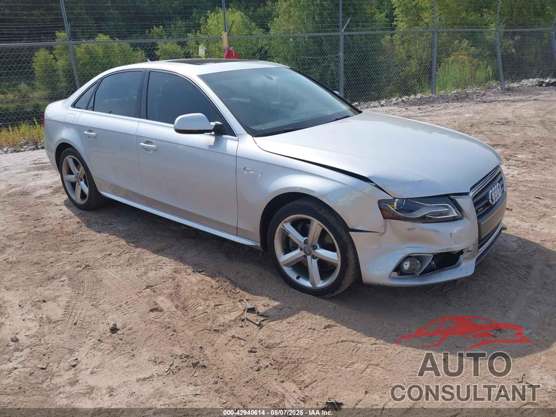 AUDI A4 2012 - WAUFFAFL6CN015283
