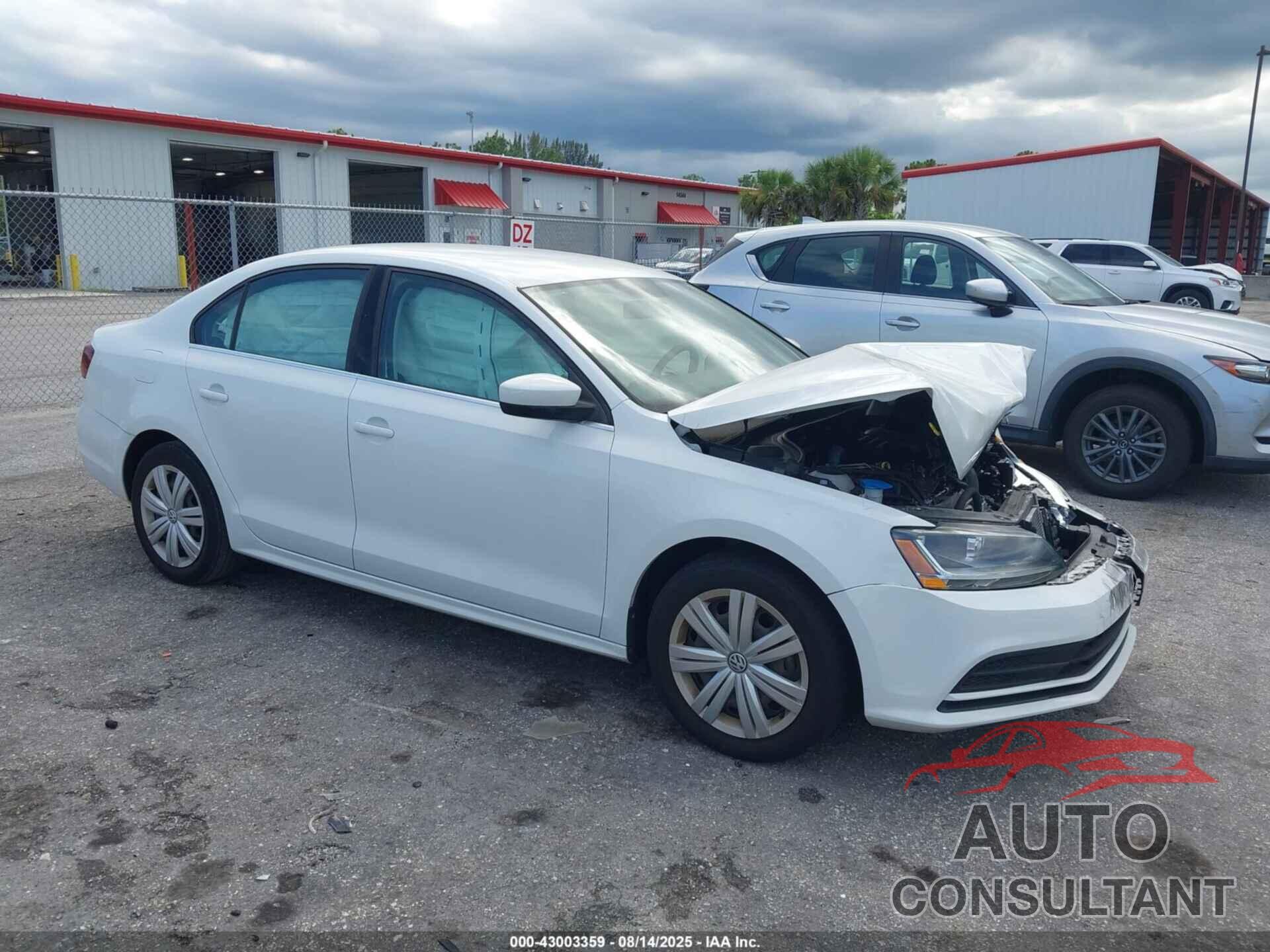 VOLKSWAGEN JETTA 2017 - 3VW2B7AJ1HM318590