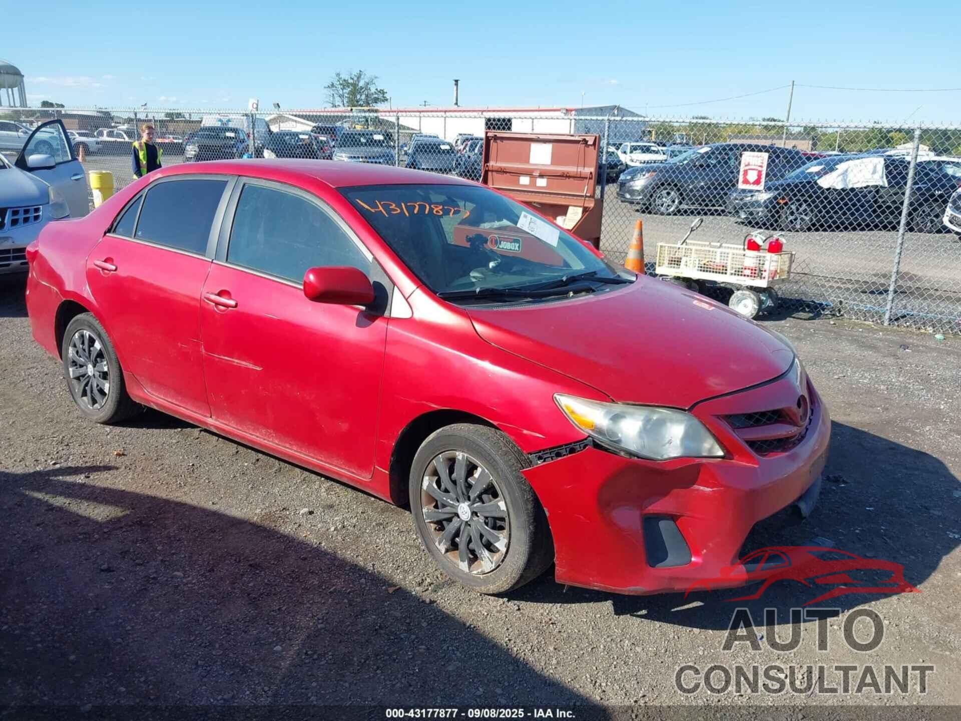 TOYOTA COROLLA 2012 - 2T1BU4EE3CC885801