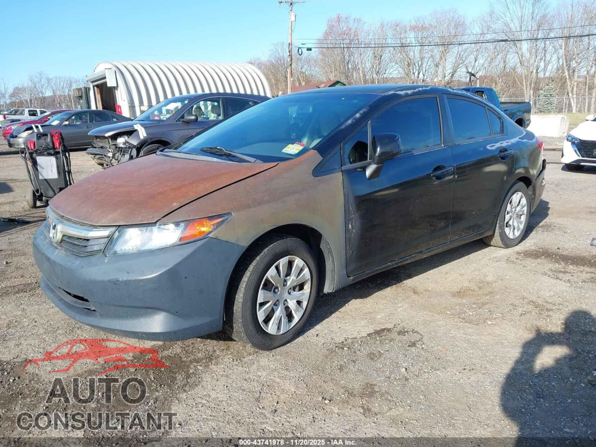HONDA CIVIC 2012 - 2HGFB2F56CH603717