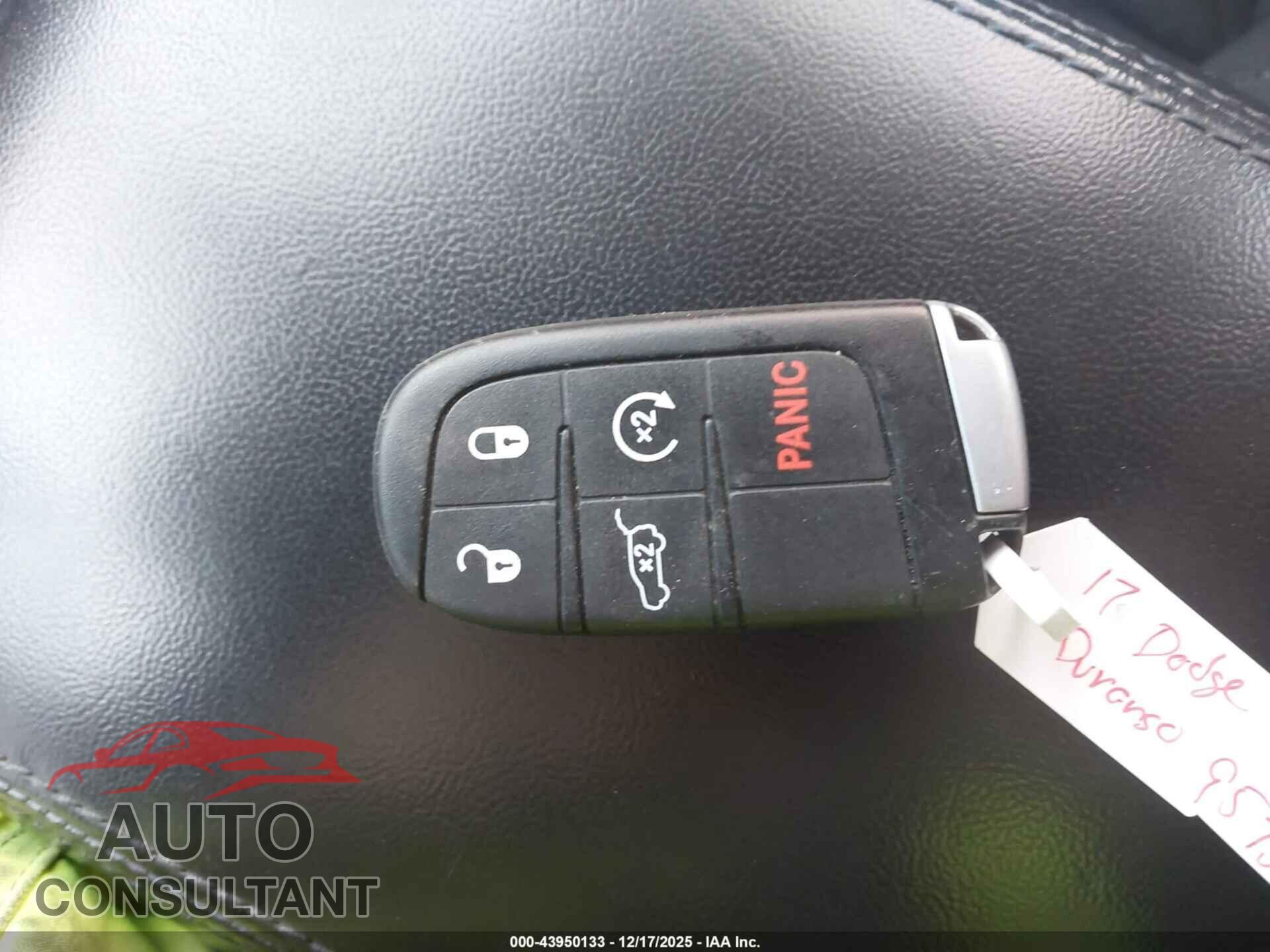 DODGE DURANGO 2017 - 1C4RDHDG1HC869573