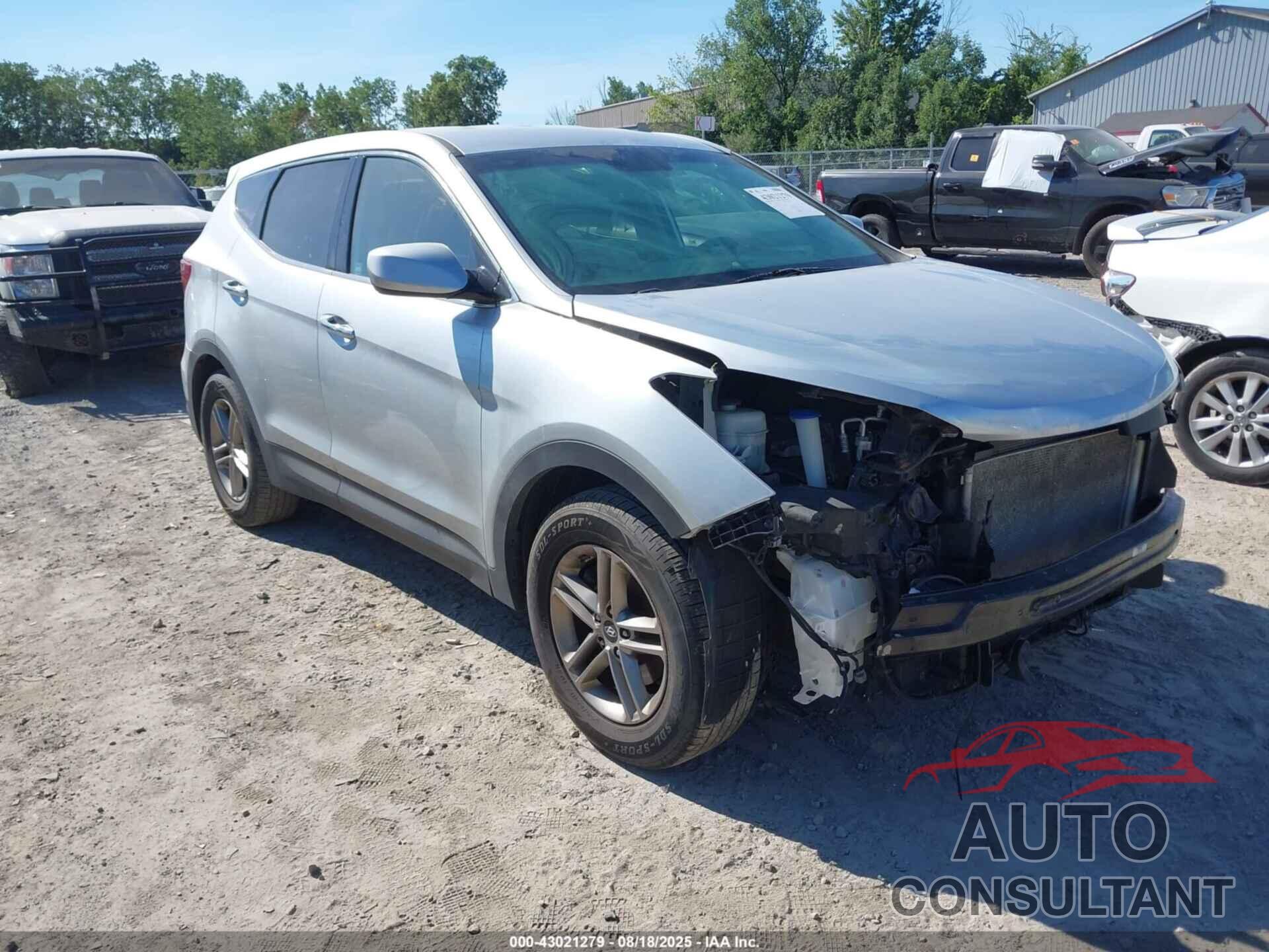 HYUNDAI SANTA FE SPORT 2018 - 5XYZTDLB5JG541429