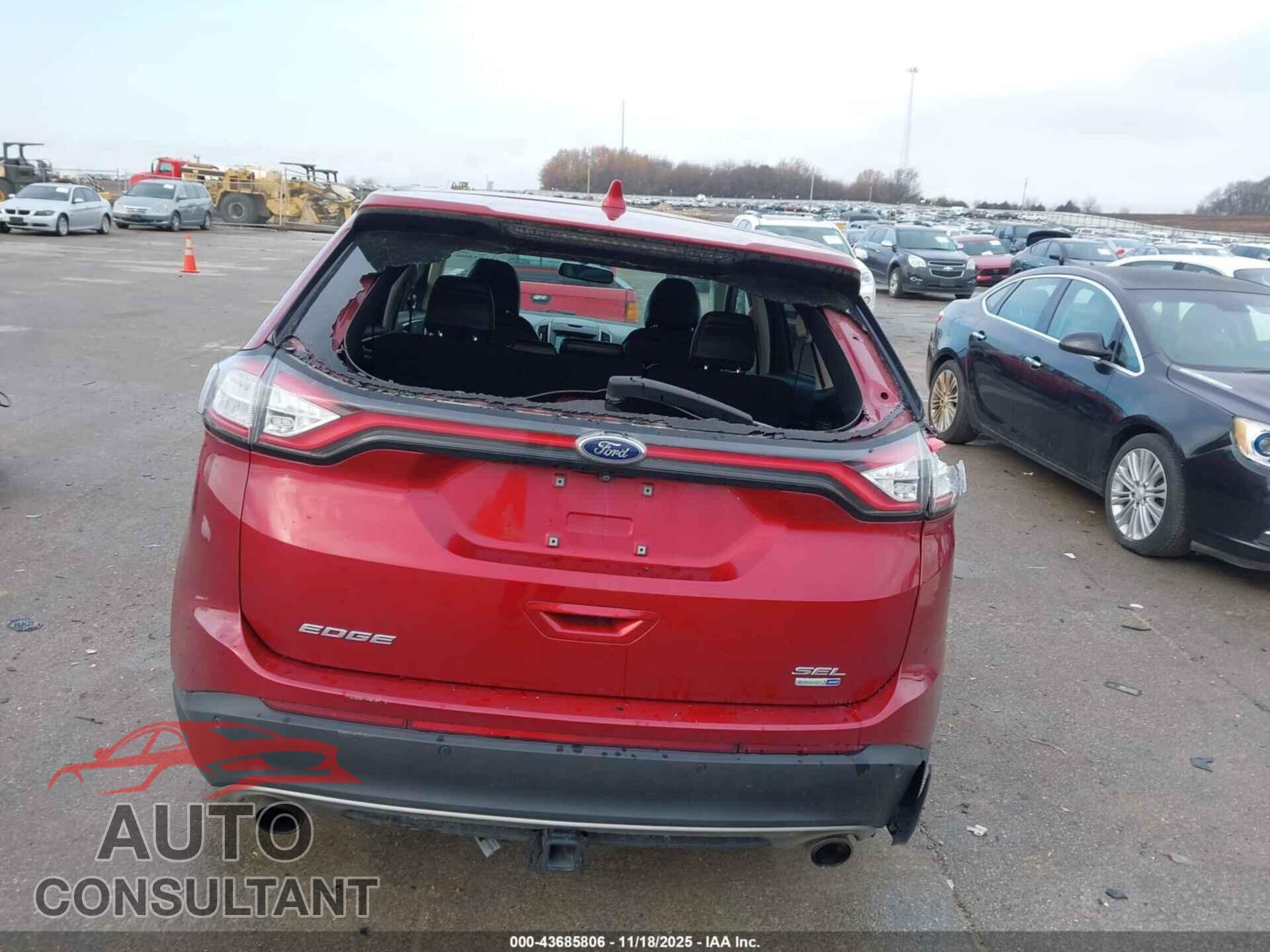 FORD EDGE 2017 - 2FMPK4J98HBB37111