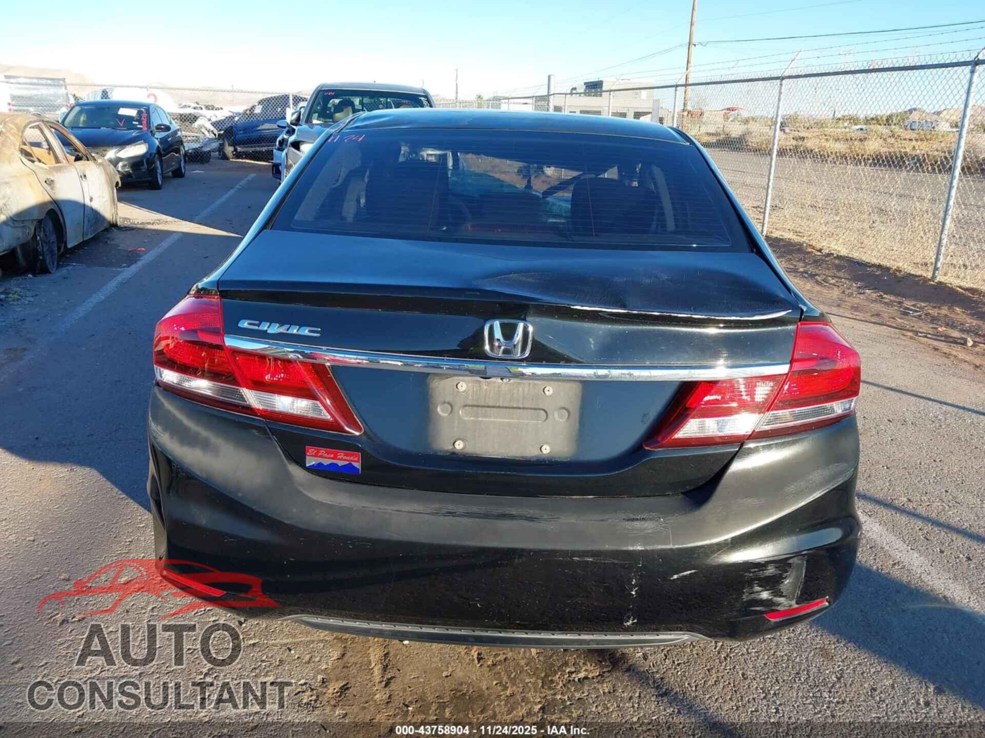 HONDA CIVIC 2015 - 19XFB2F71FE083183
