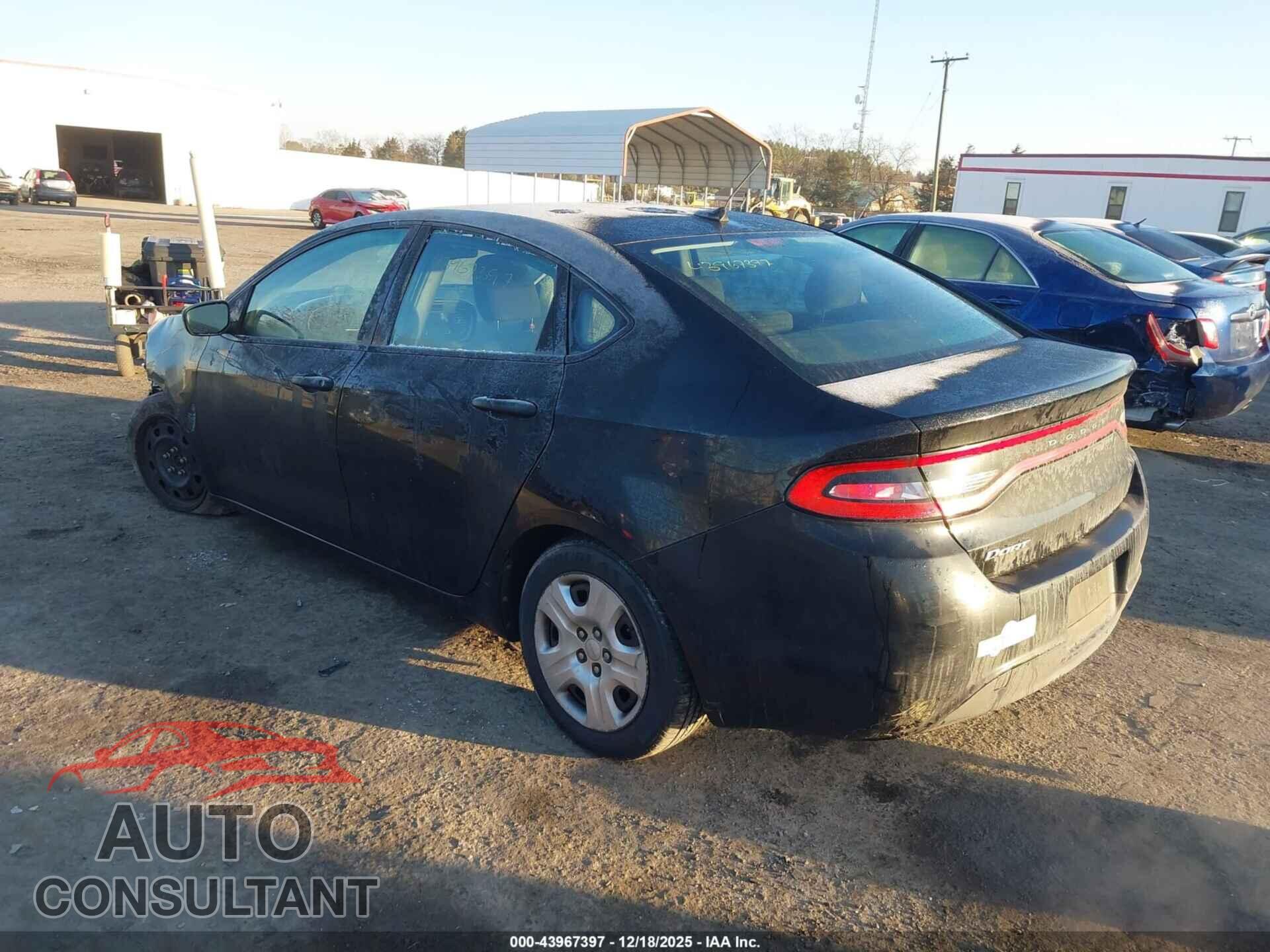 DODGE DART 2013 - 1C3CDFAA7DD230729