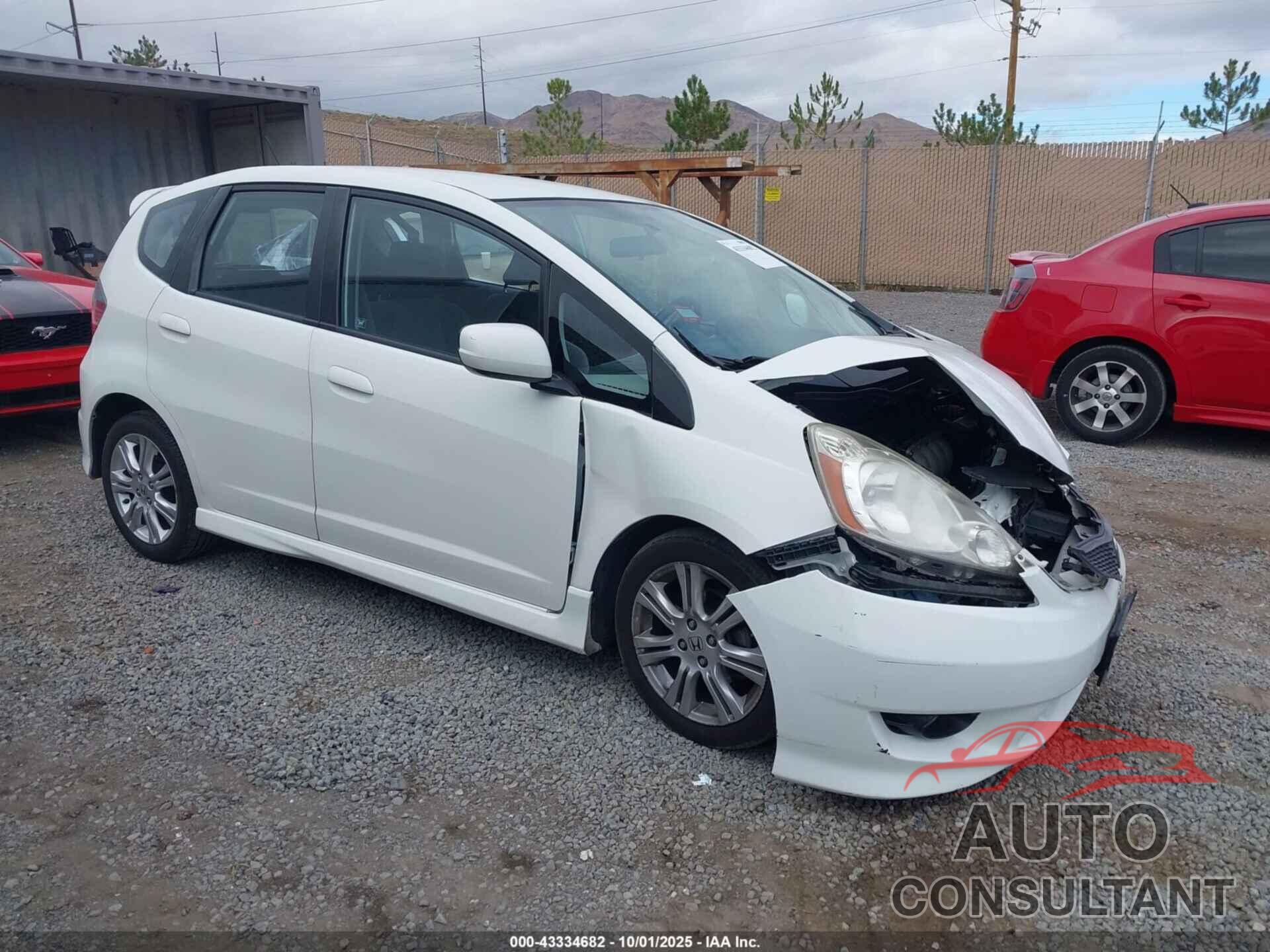 HONDA FIT 2009 - JHMGE88499S068268