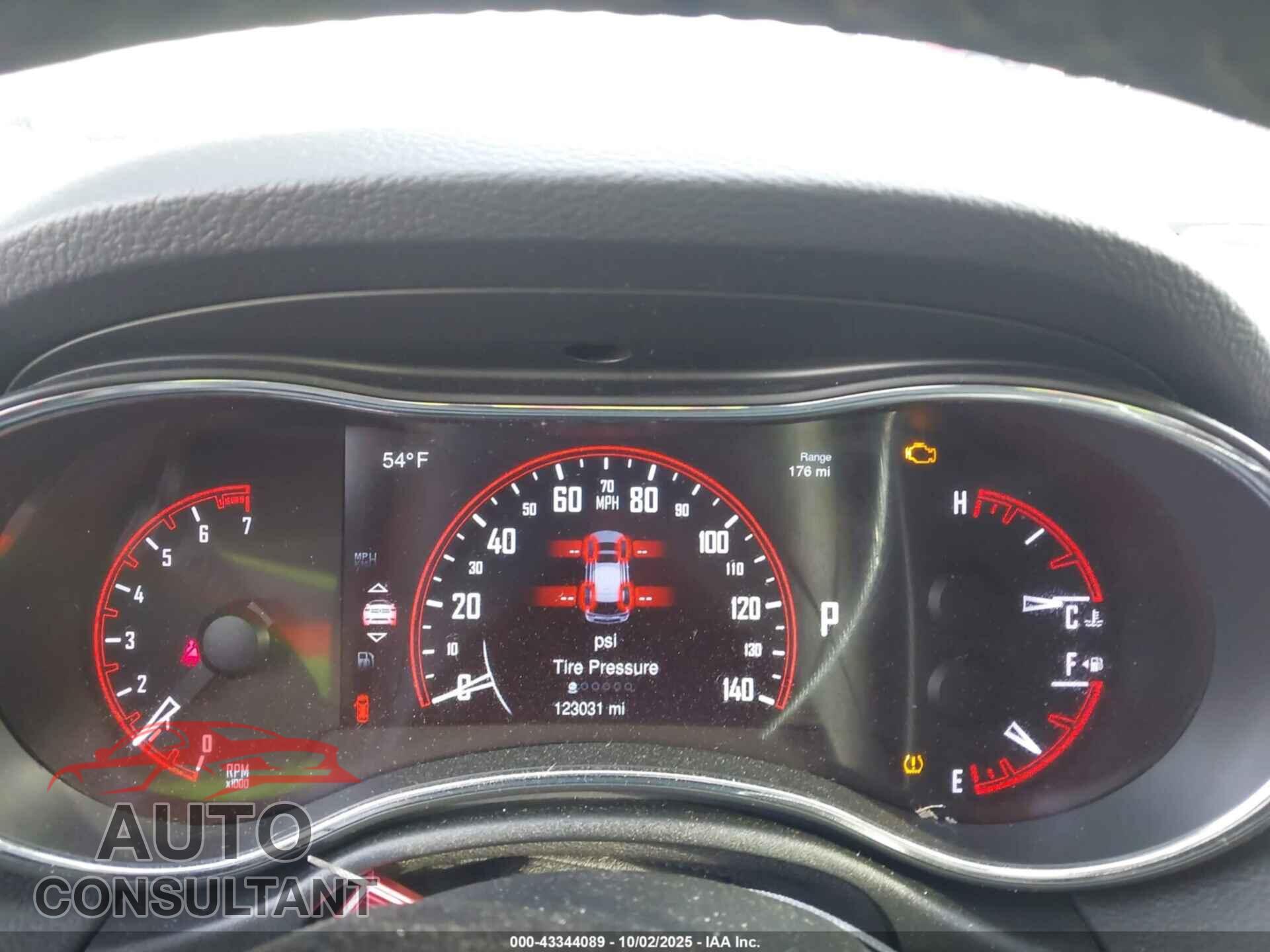 DODGE DURANGO 2015 - 1C4RDJDG5FC710091