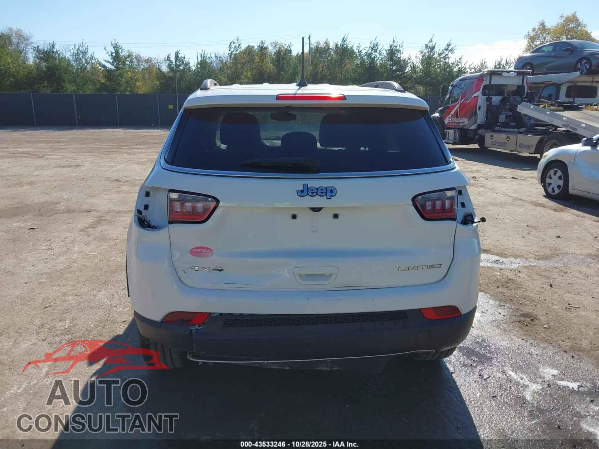 JEEP COMPASS 2019 - 3C4NJDCB7KT620678