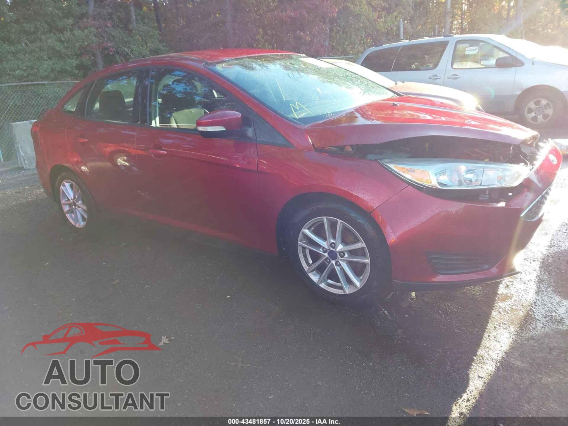 FORD FOCUS 2016 - 1FADP3F23GL280194