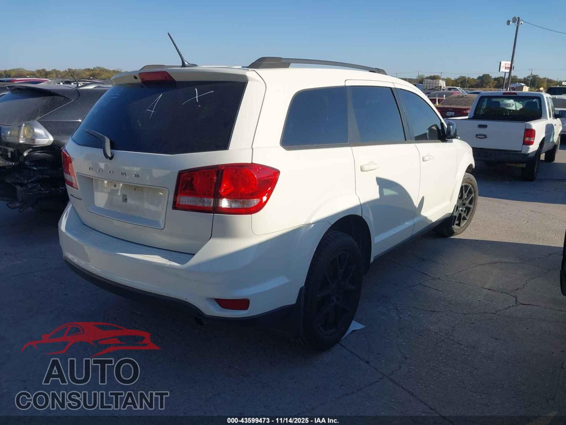 DODGE JOURNEY 2014 - 3C4PDCBB9ET153103