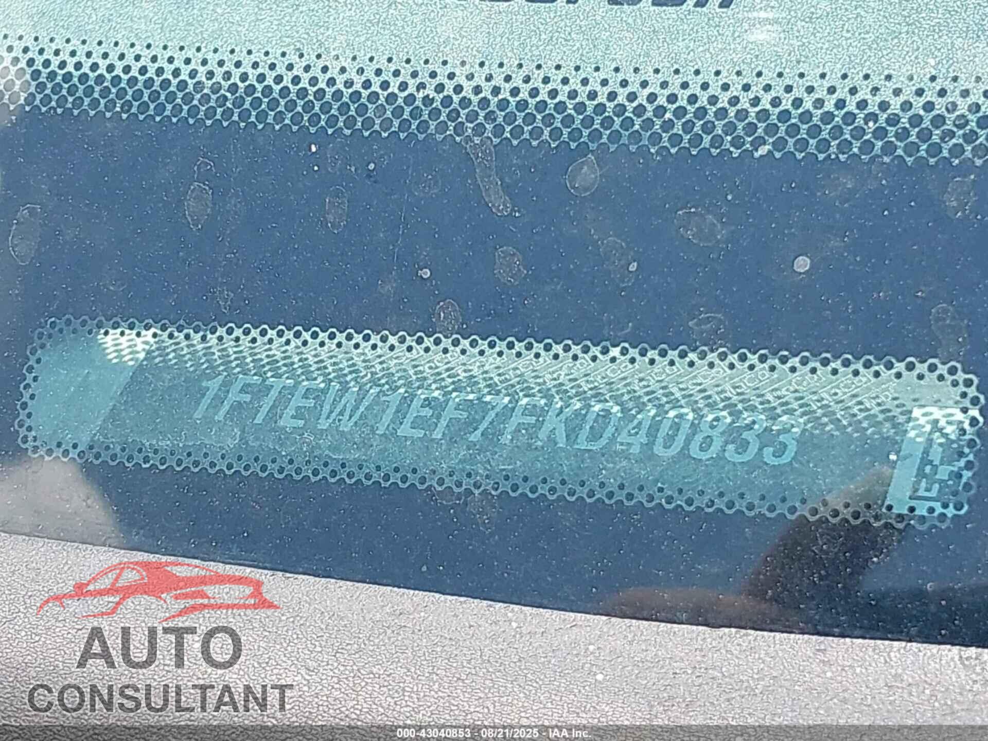 FORD F-150 2015 - 1FTEW1EF7FKD40833