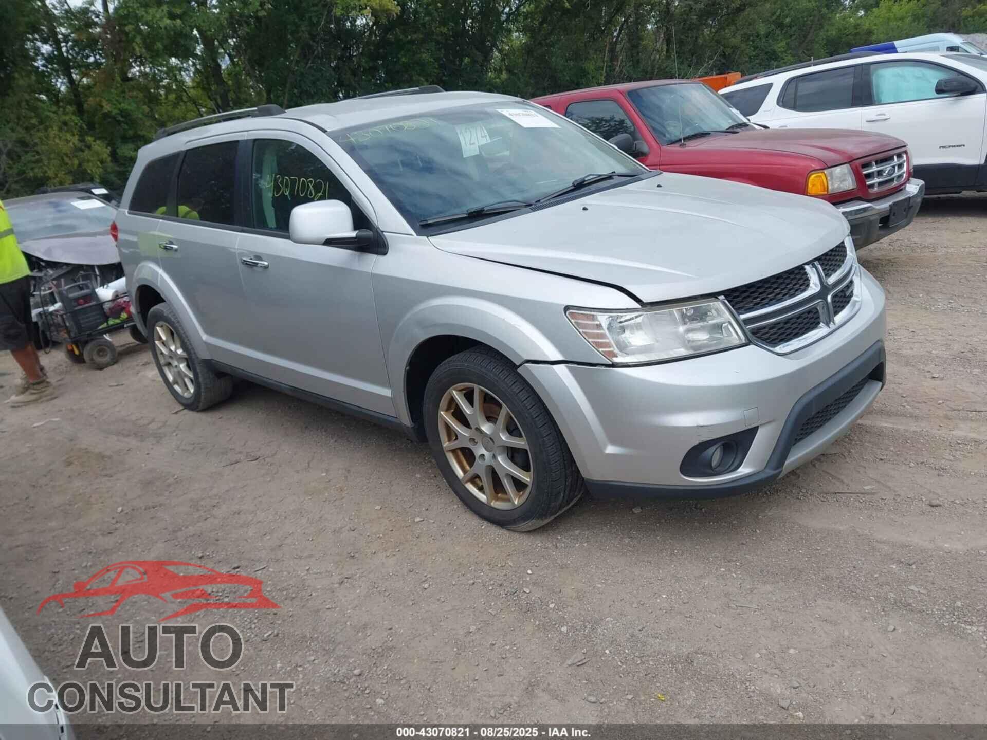 DODGE JOURNEY 2012 - 3C4PDCDG5CT226800