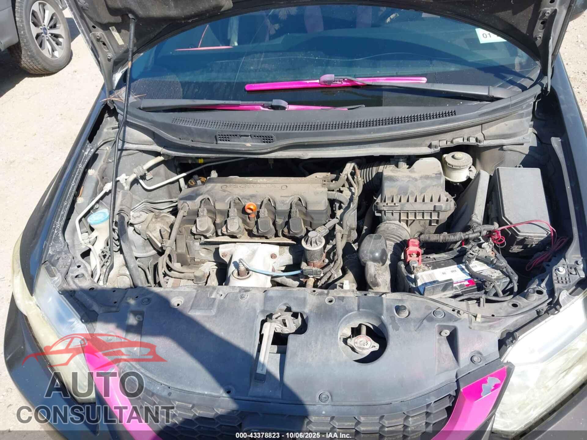 HONDA CIVIC 2013 - 19XFB2F50DE262018