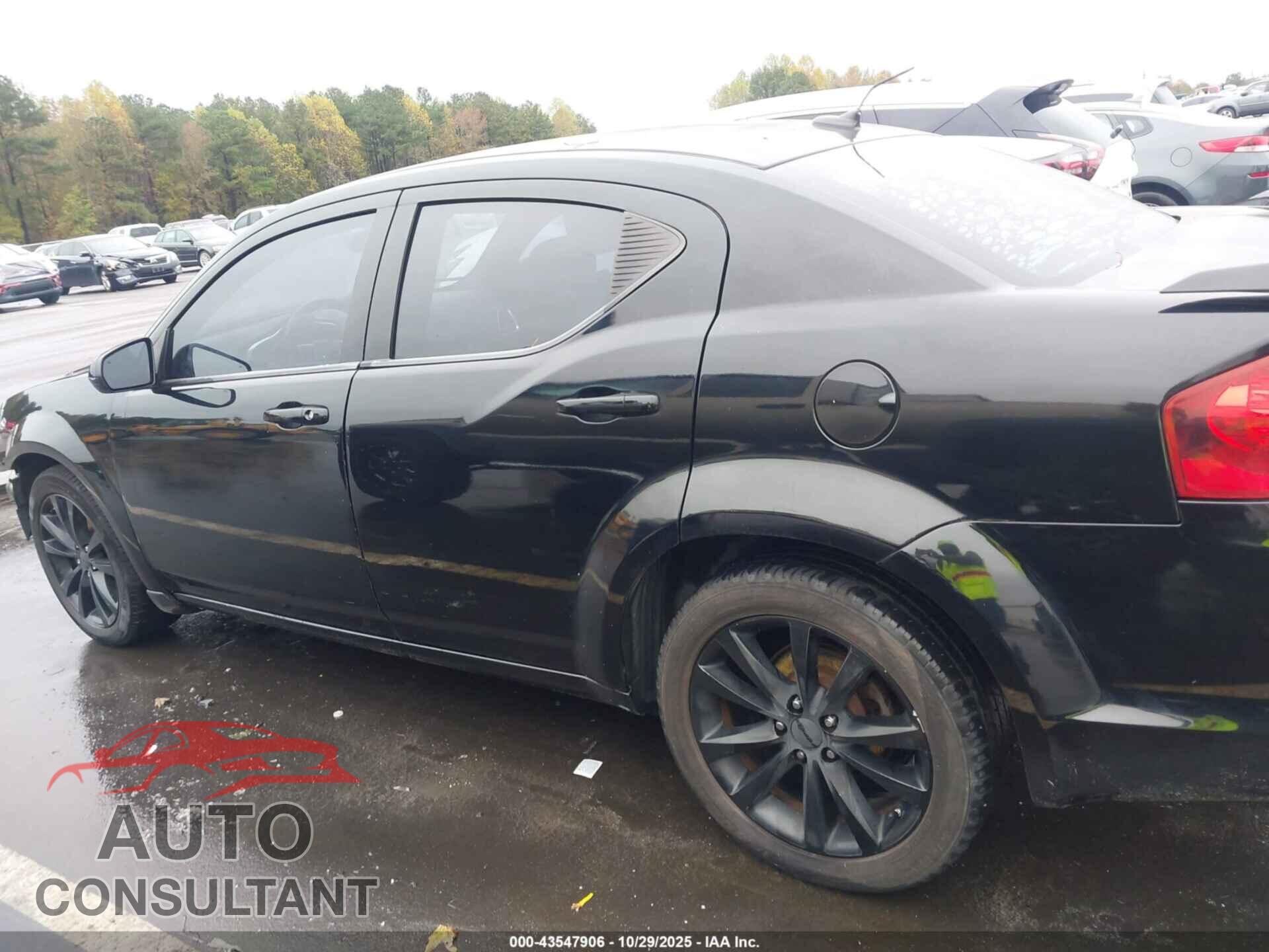 DODGE AVENGER 2013 - 1C3CDZCB0DN620475