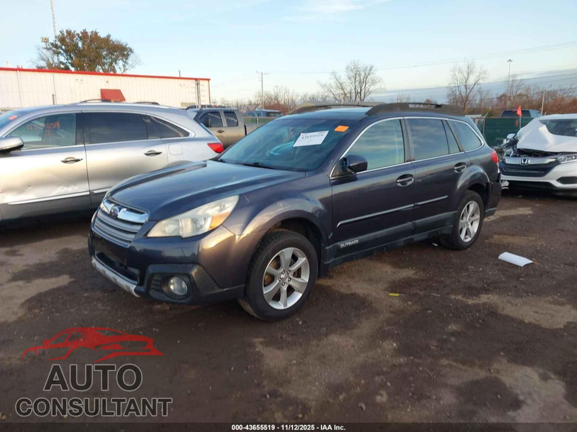 SUBARU OUTBACK 2013 - 4S4BRCLC1D3253916