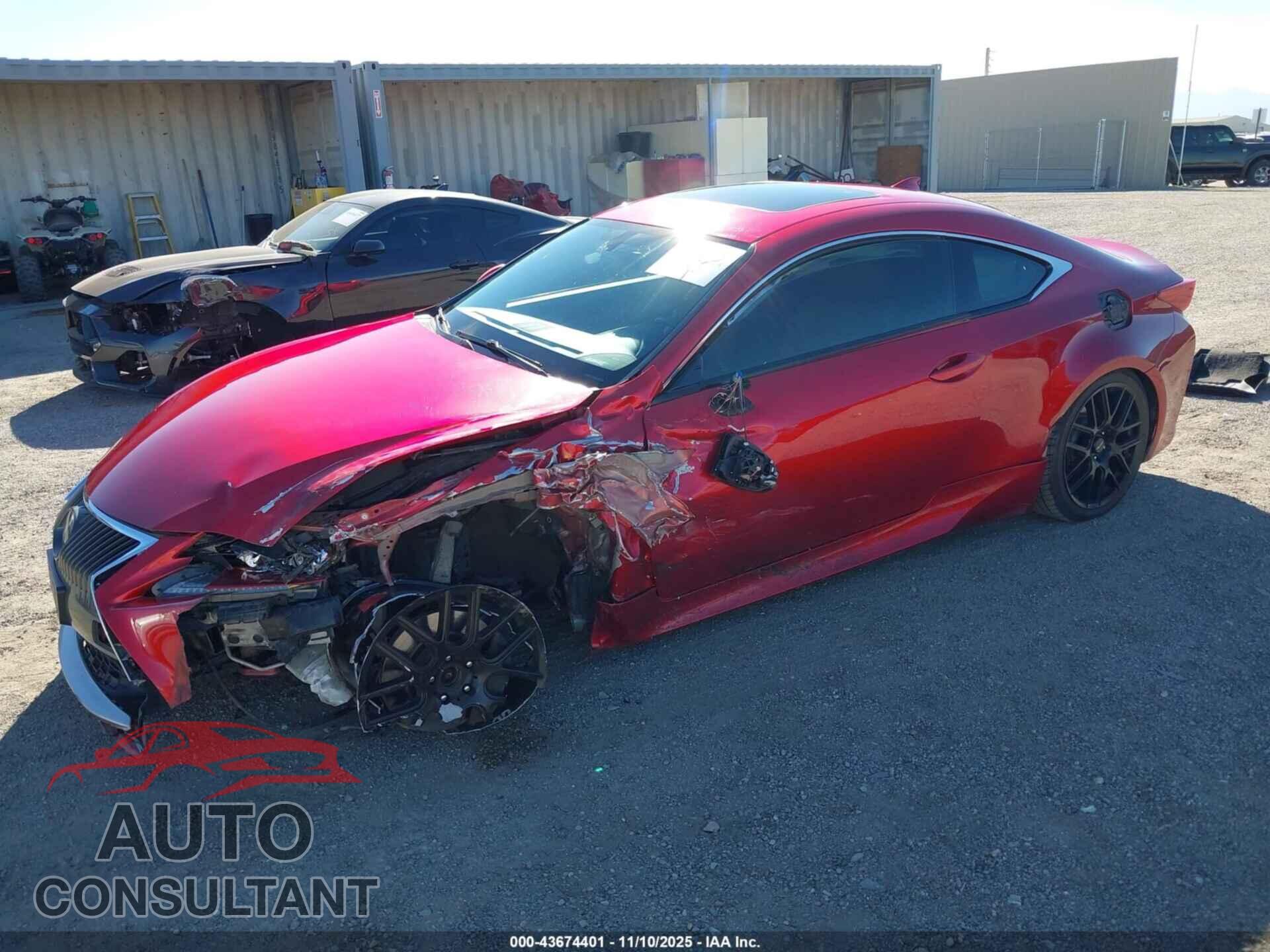 LEXUS RC 350 2015 - JTHSE5BC3F5000132