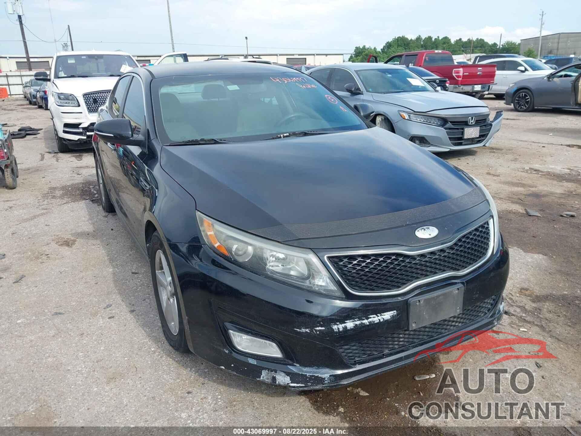 KIA OPTIMA 2014 - 5XXGM4A76EG291244