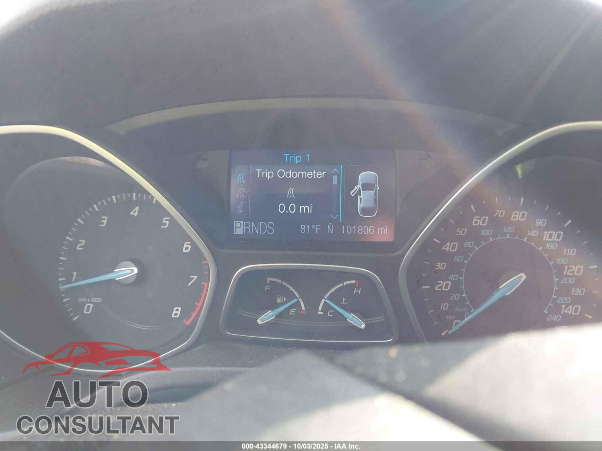 FORD FOCUS 2012 - 1FAHP3M21CL404252