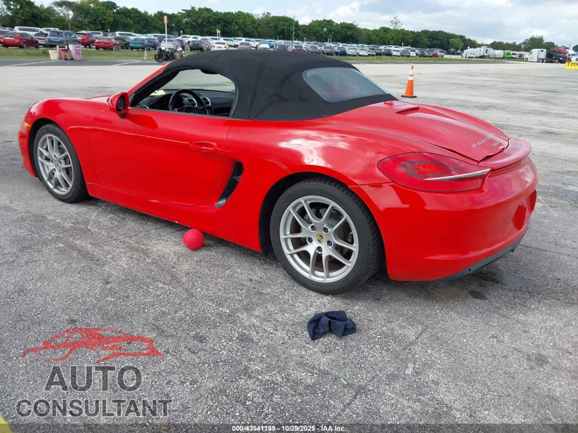 PORSCHE BOXSTER 2015 - WP0CA2A84FS120410