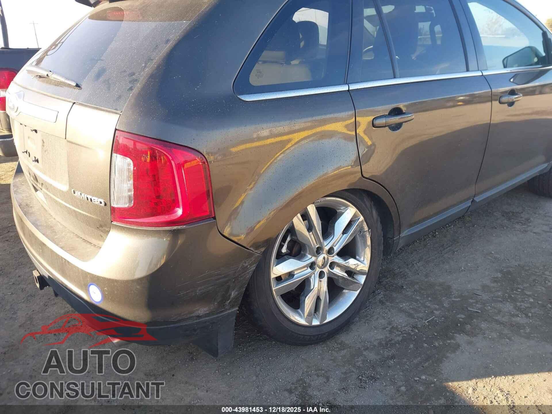 FORD EDGE 2011 - 2FMDK3KC4BBA31625