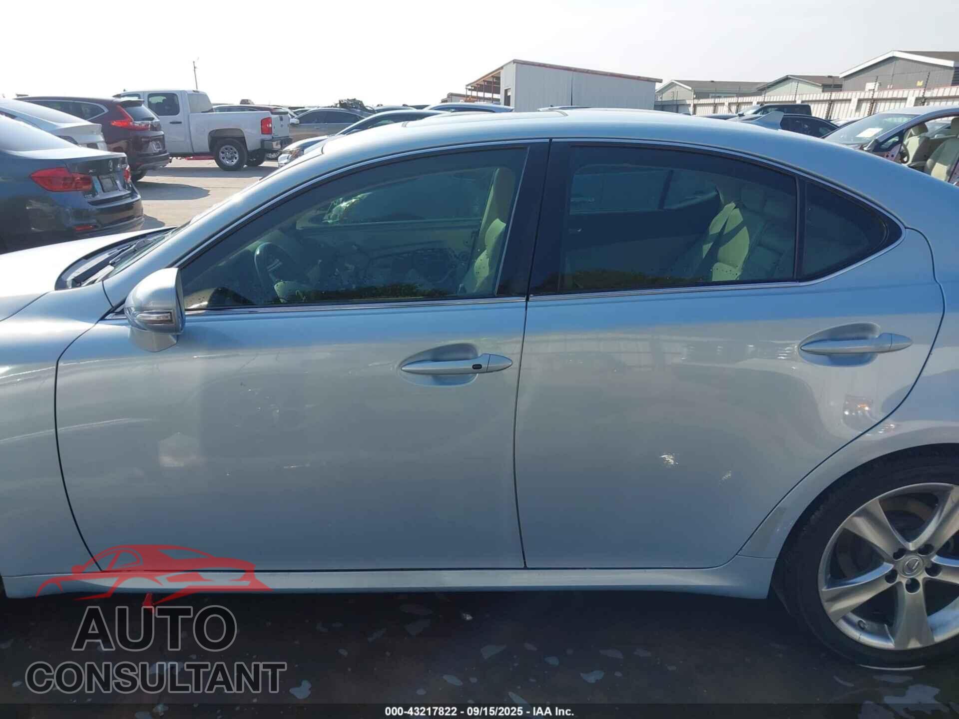LEXUS IS 250 2011 - JTHBF5C27B5141251
