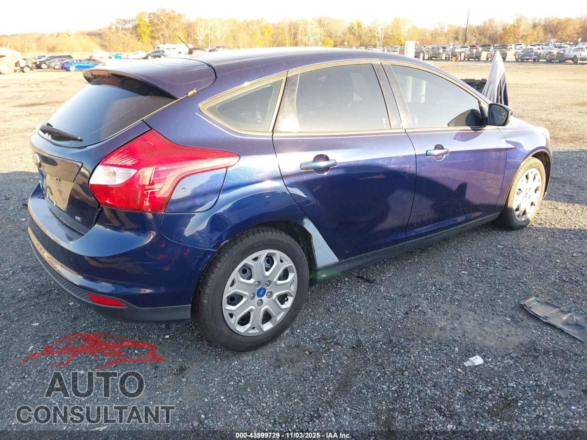 FORD FOCUS 2012 - 1FAHP3K29CL104140