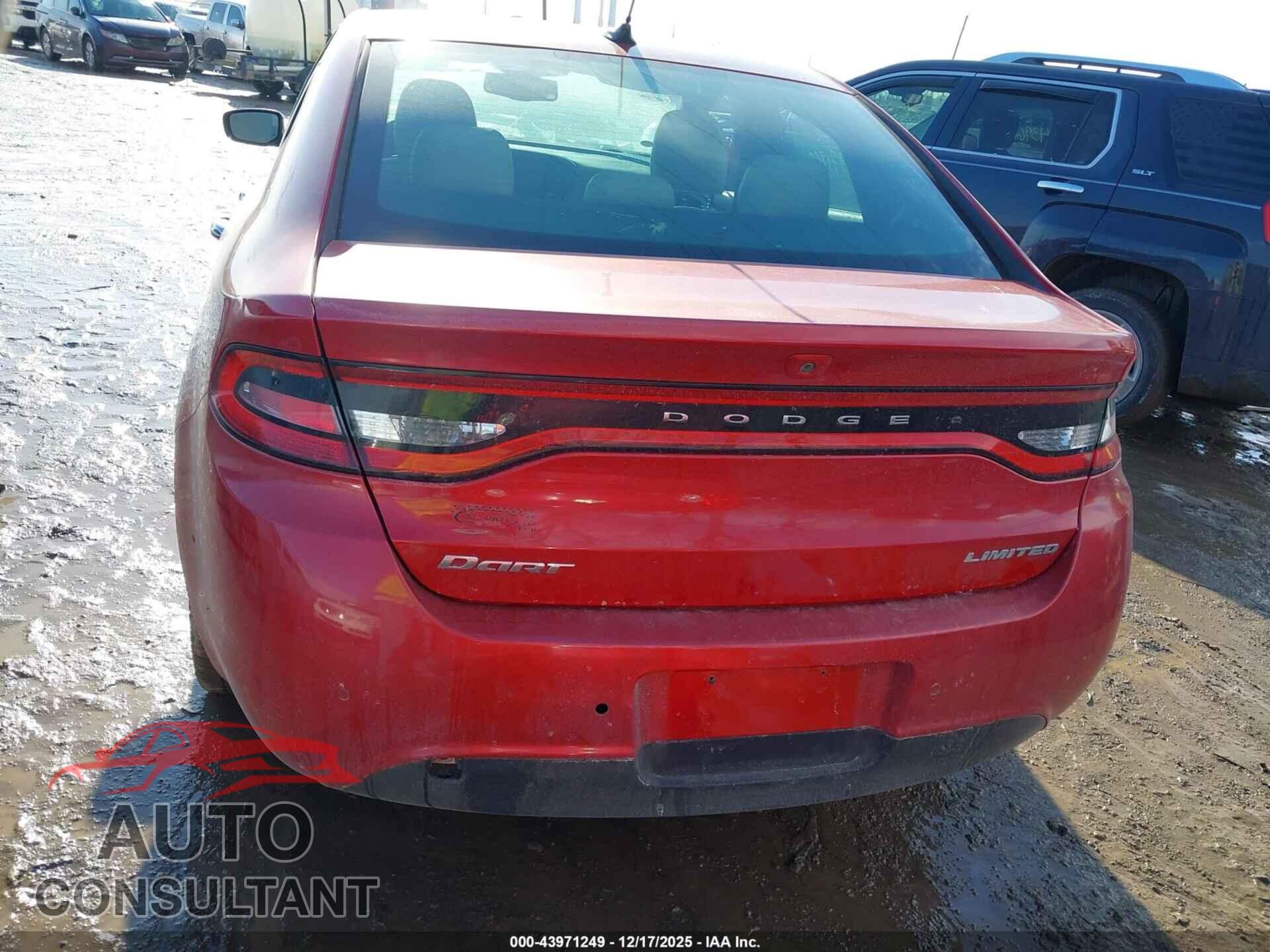 DODGE DART 2013 - 1C3CDFCA4DD216669