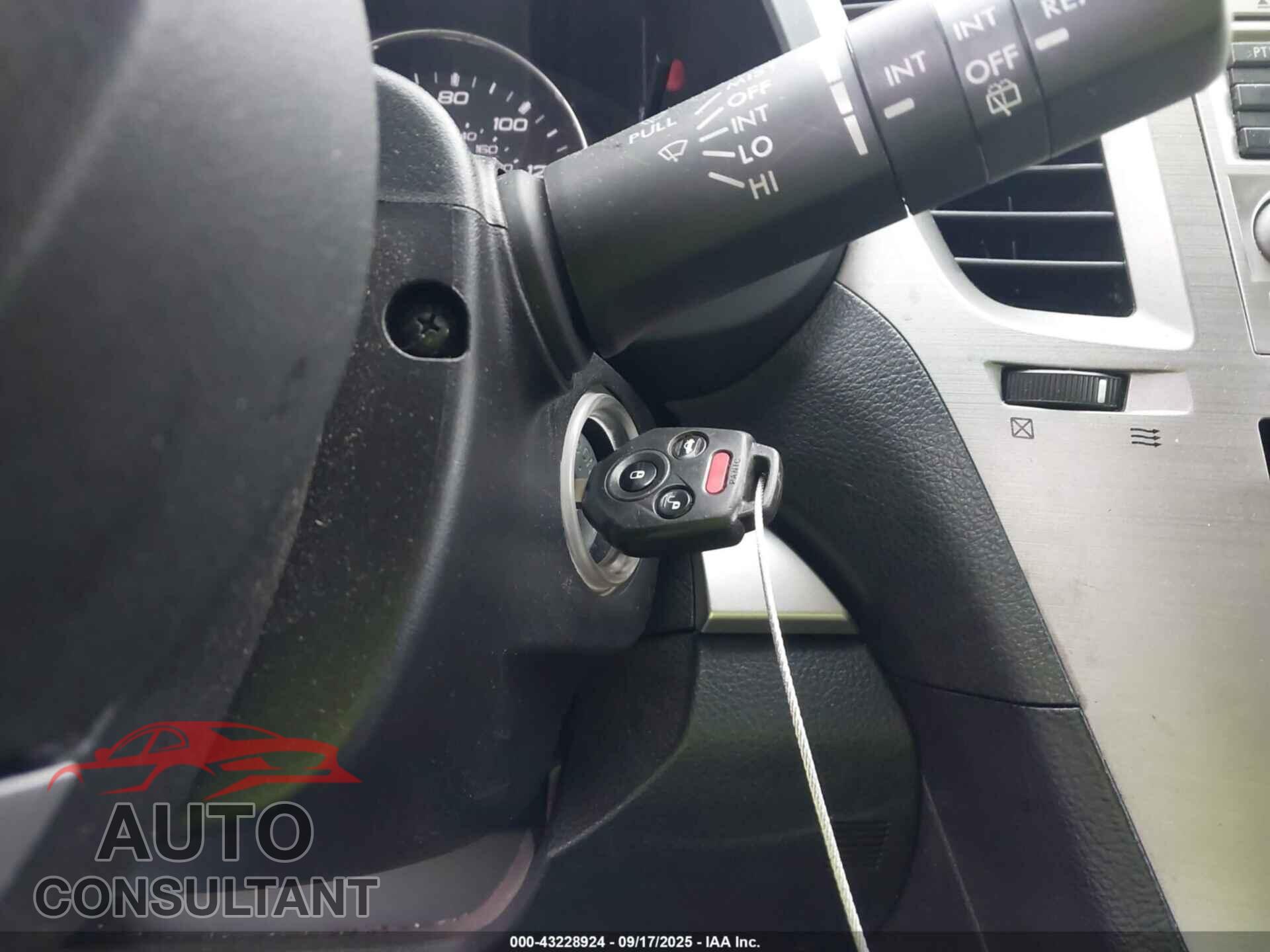 SUBARU OUTBACK 2011 - 4S4BRBCC7B3343160
