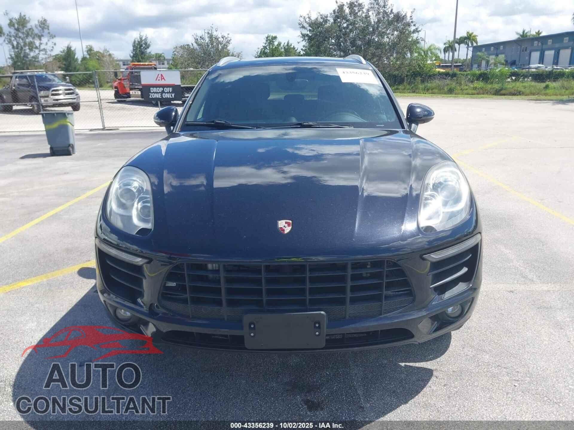 PORSCHE MACAN 2015 - WP1AB2A58FLB54370