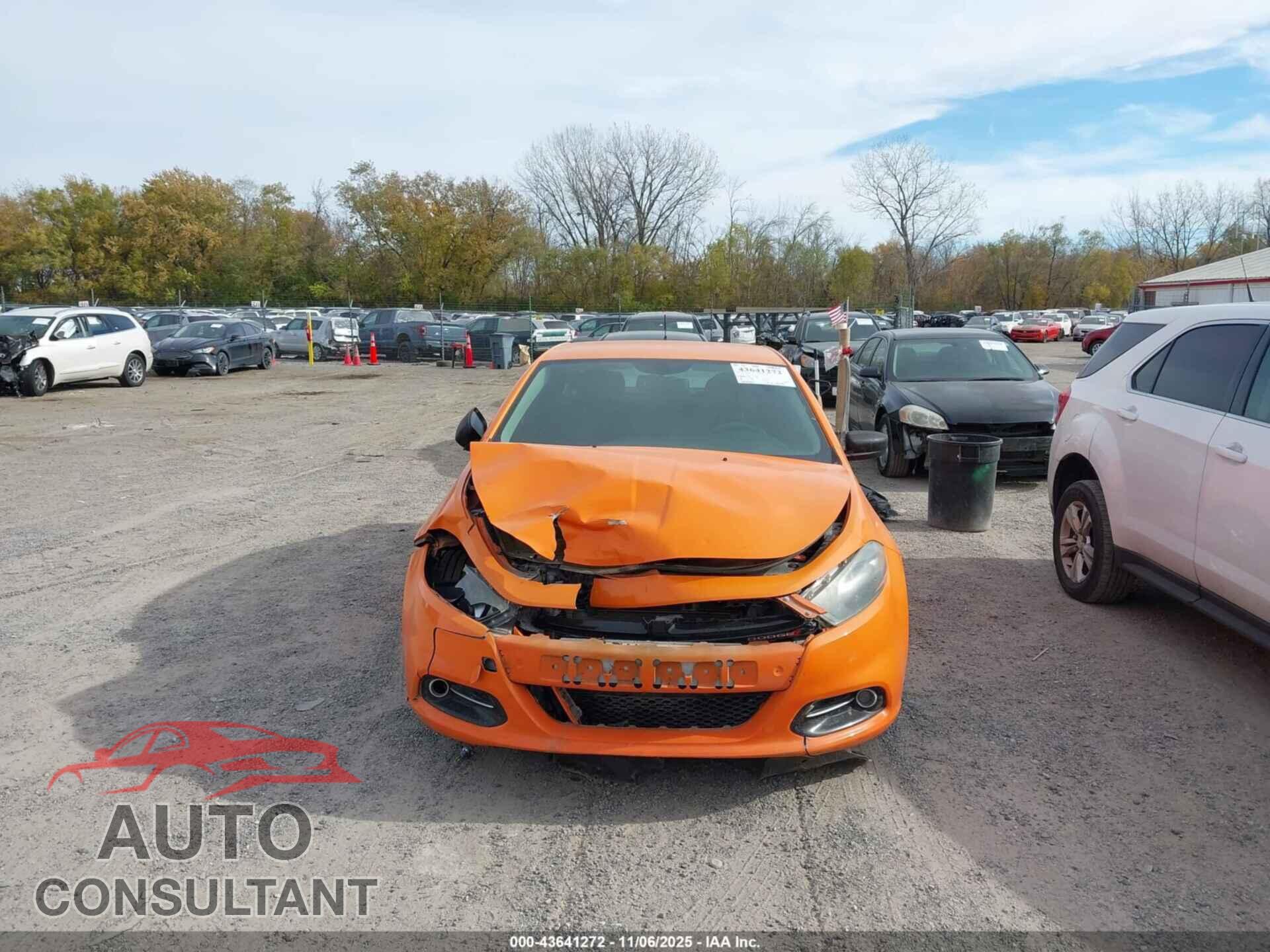 DODGE DART 2013 - 1C3CDFBA1DD329190