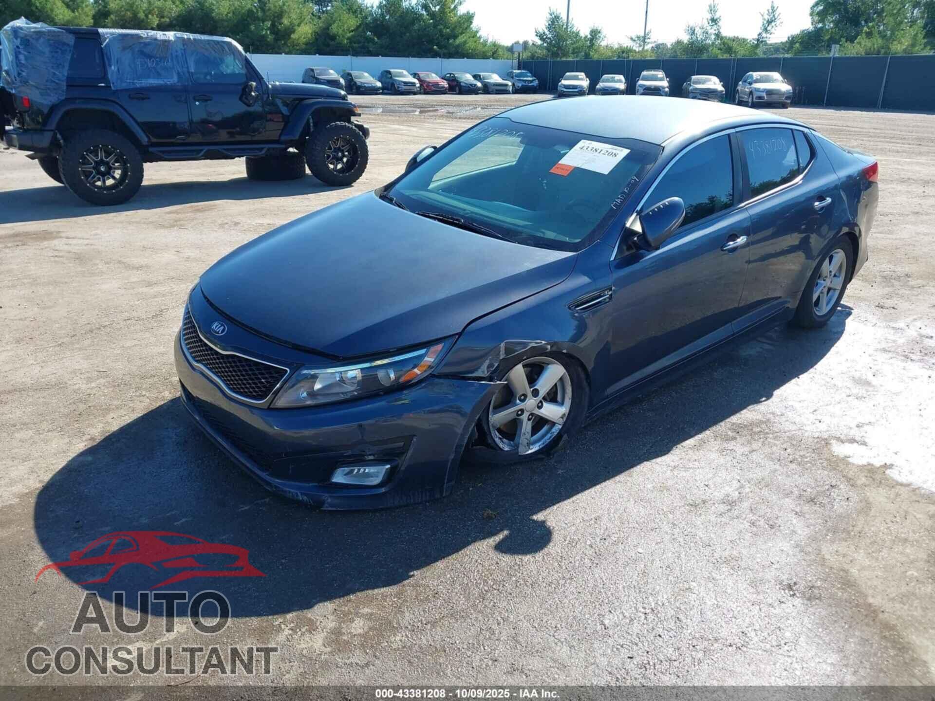 KIA OPTIMA 2015 - KNAGM4A70F5613122