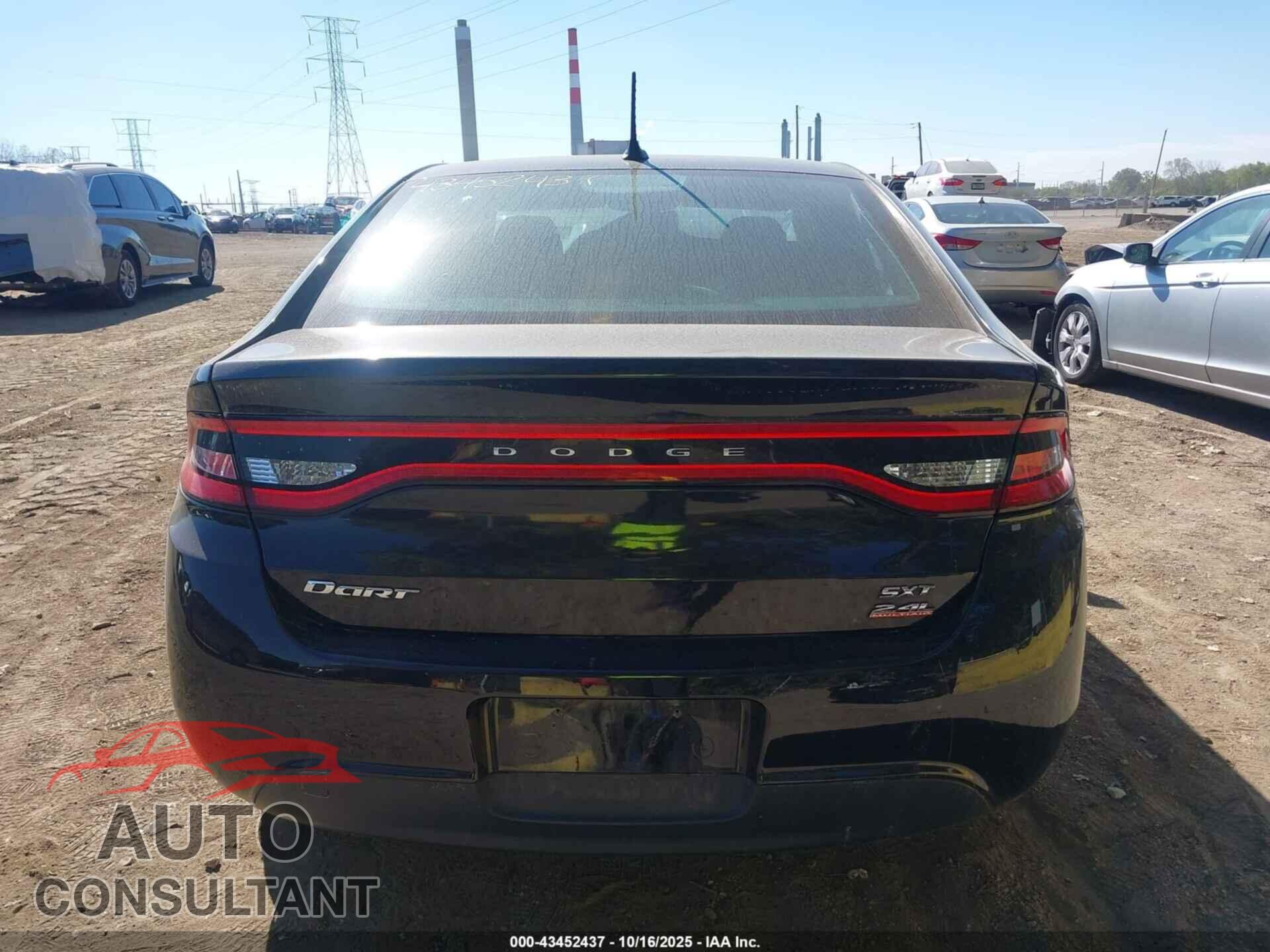 DODGE DART 2014 - 1C3CDFBB8ED743738