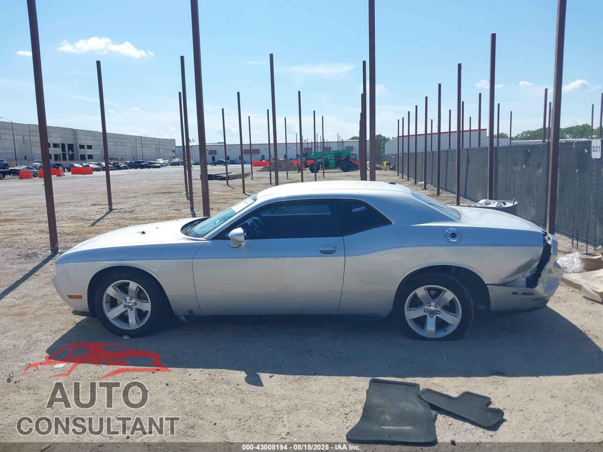DODGE CHALLENGER 2012 - 2C3CDYAG3CH118091