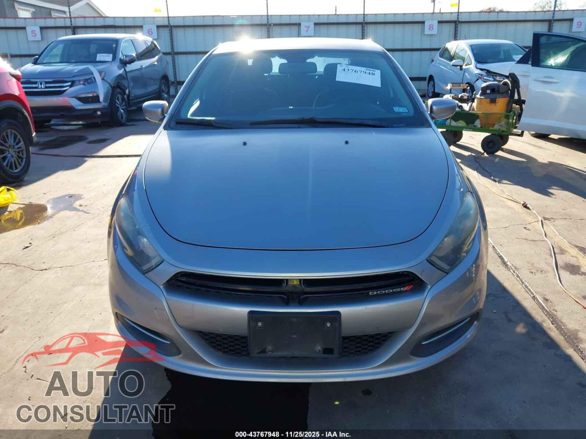 DODGE DART 2015 - 1C3CDFBB1FD277717