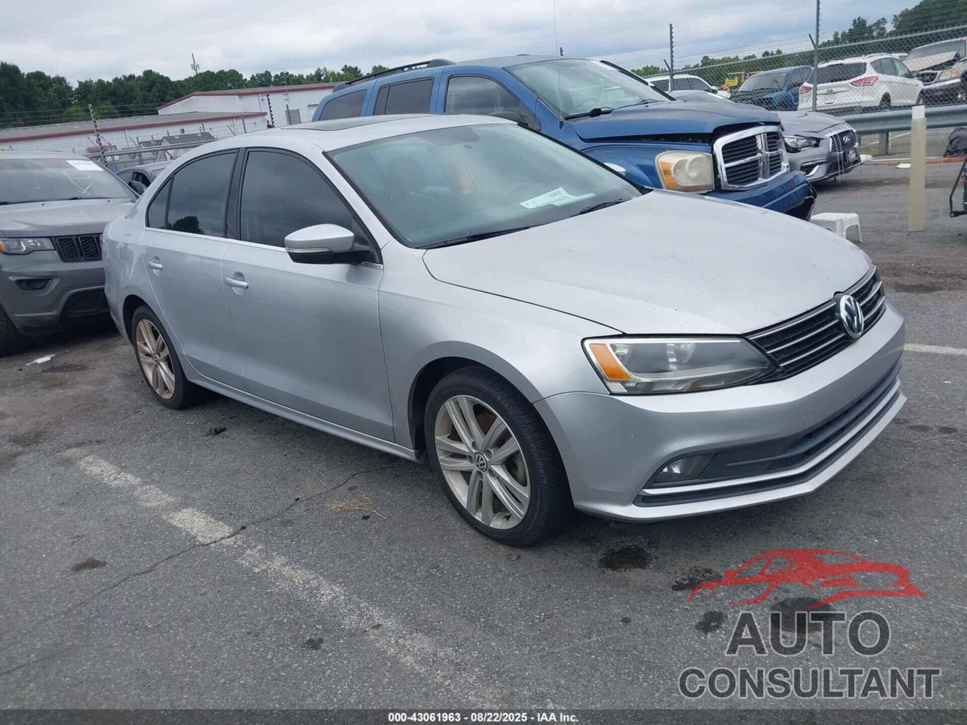 VOLKSWAGEN JETTA 2015 - 3VWL07AJXFM302251