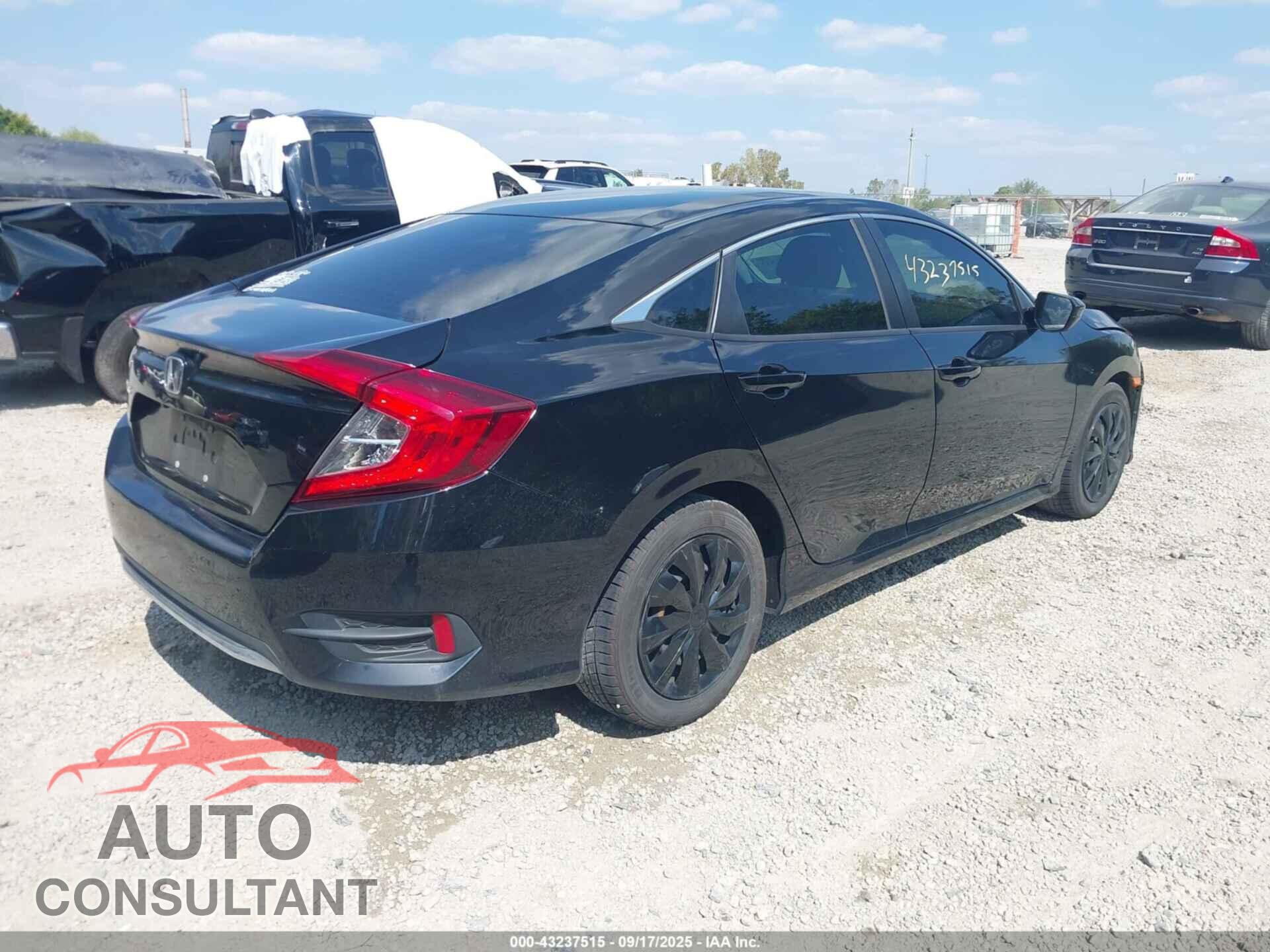 HONDA CIVIC 2019 - 2HGFC2F65KH514452