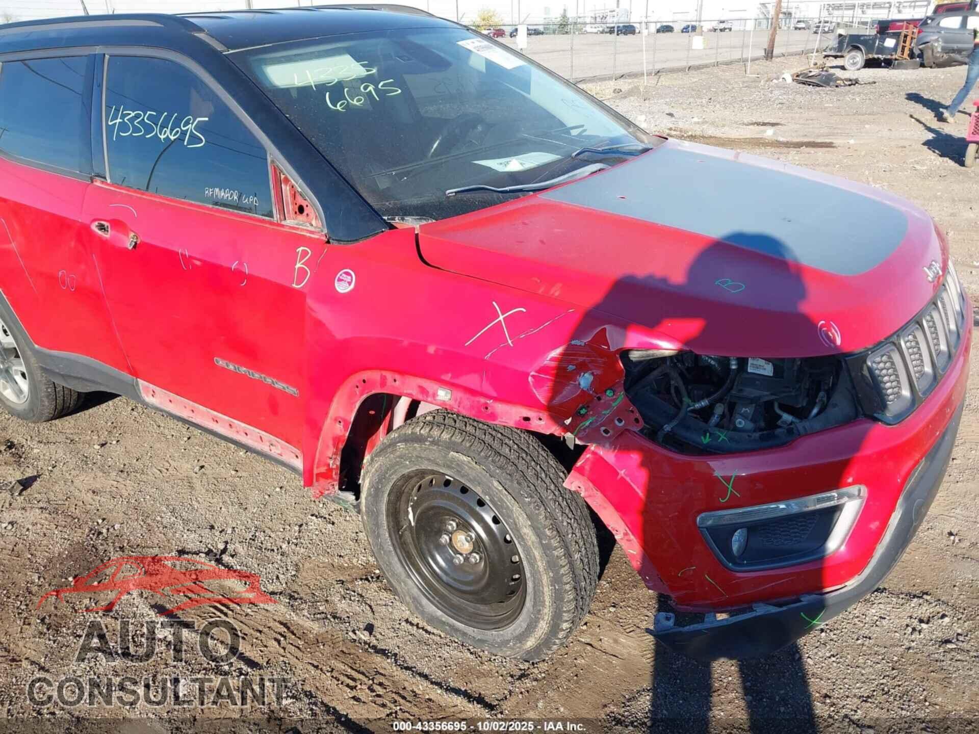 JEEP NEW COMPASS 2017 - 3C4NJDDB2HT636228