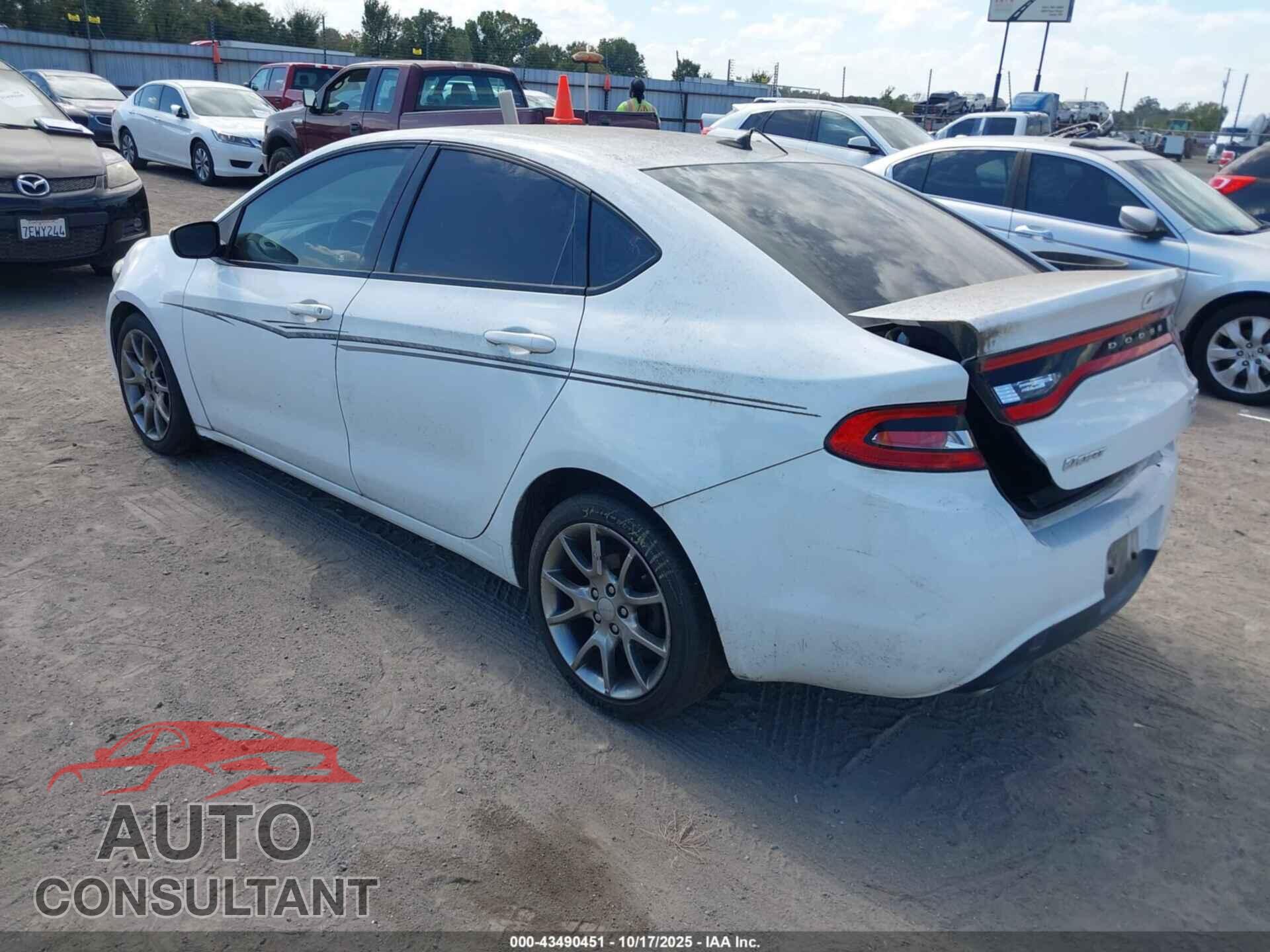 DODGE DART 2014 - 1C3CDFBB1ED791081