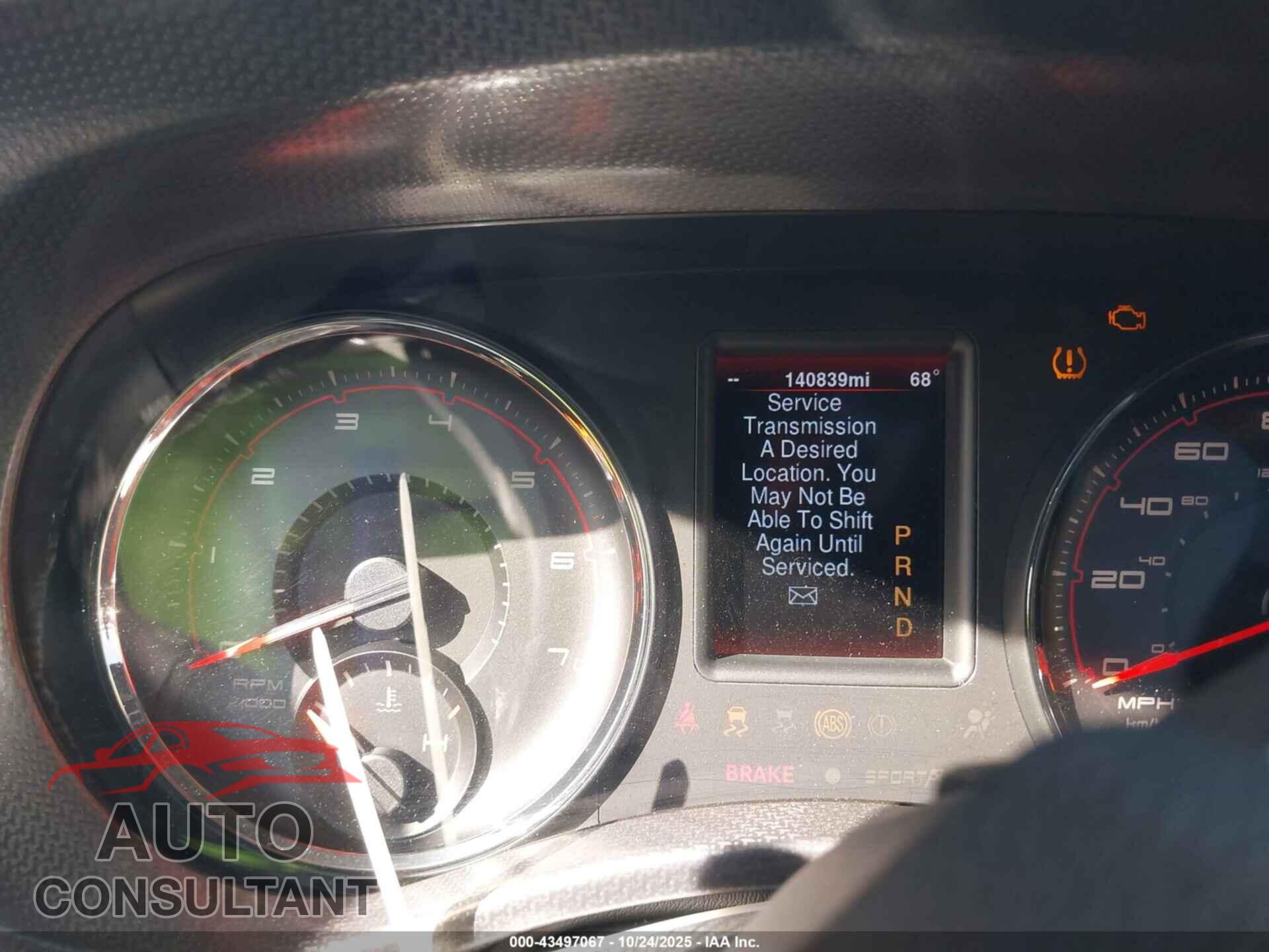 DODGE CHARGER 2013 - 2C3CDXCT7DH525210