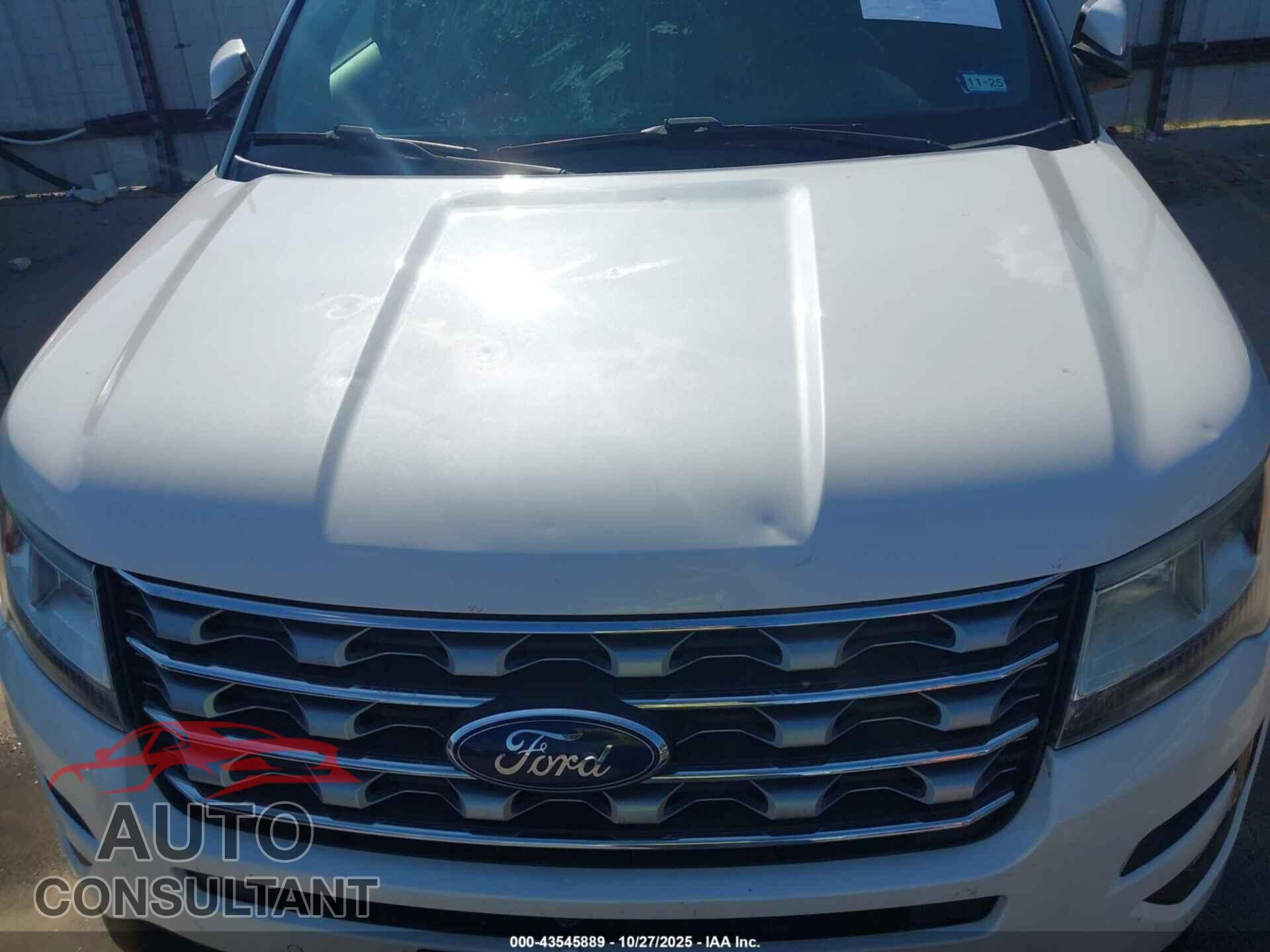 FORD EXPLORER 2017 - 1FM5K7F84HGD86619